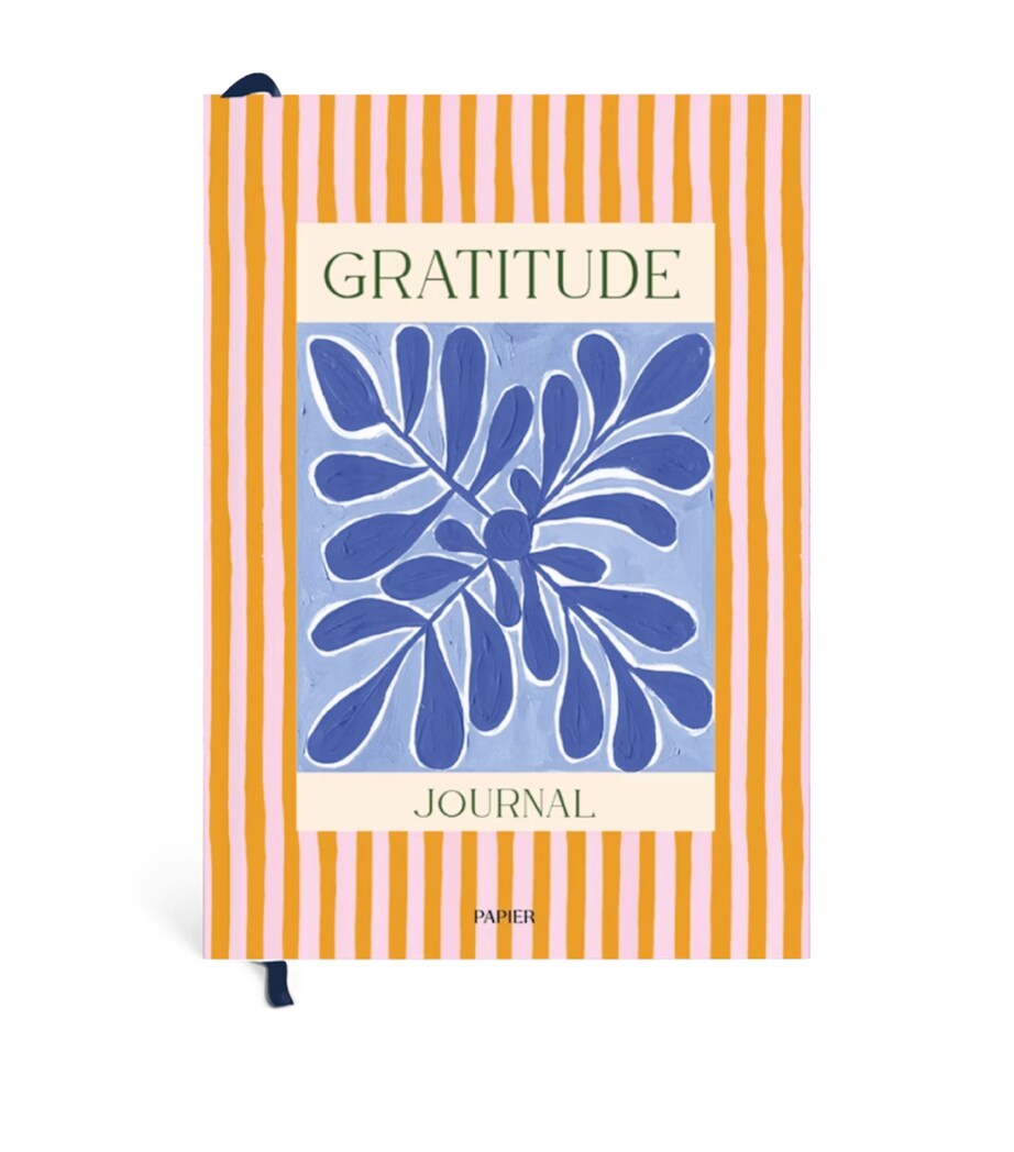 Papier Stay Grounded Gratitude Journal Orange Image 1