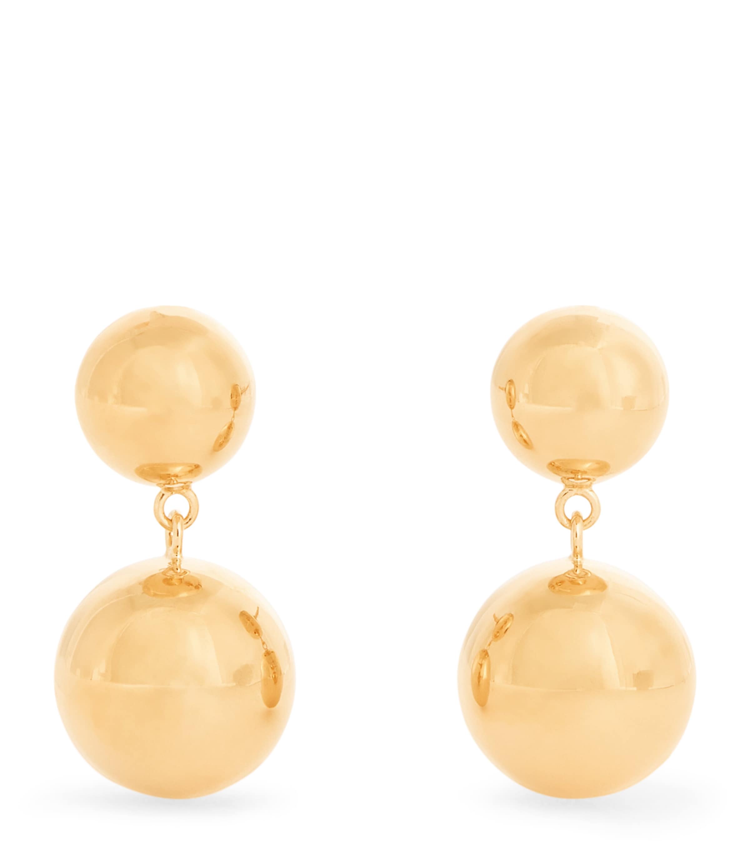 Lie Sudio Gold-plated The Caroline Earrings In Gold