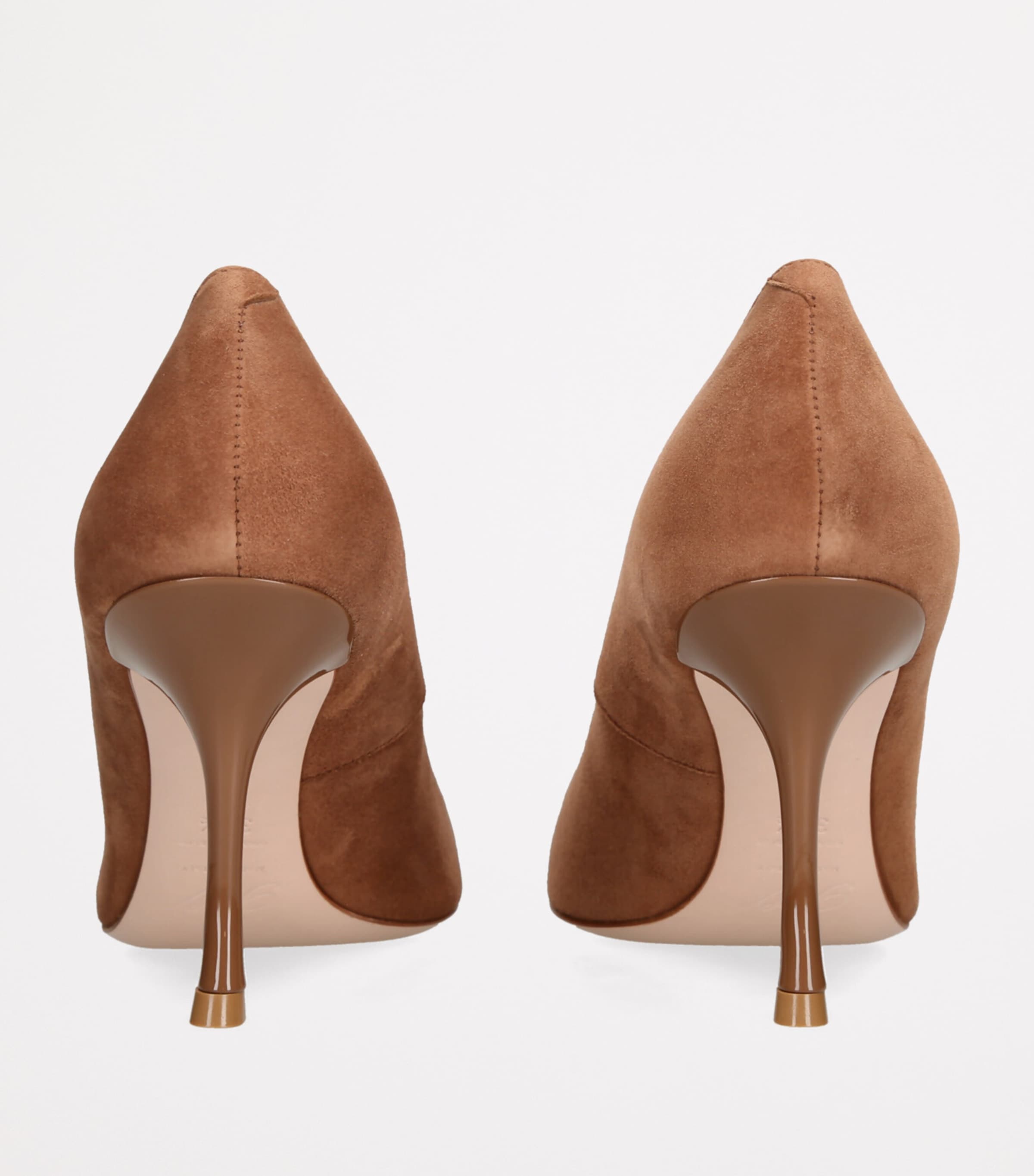 Suede I Love Vivier Pumps 85 MID BROWN Image 2