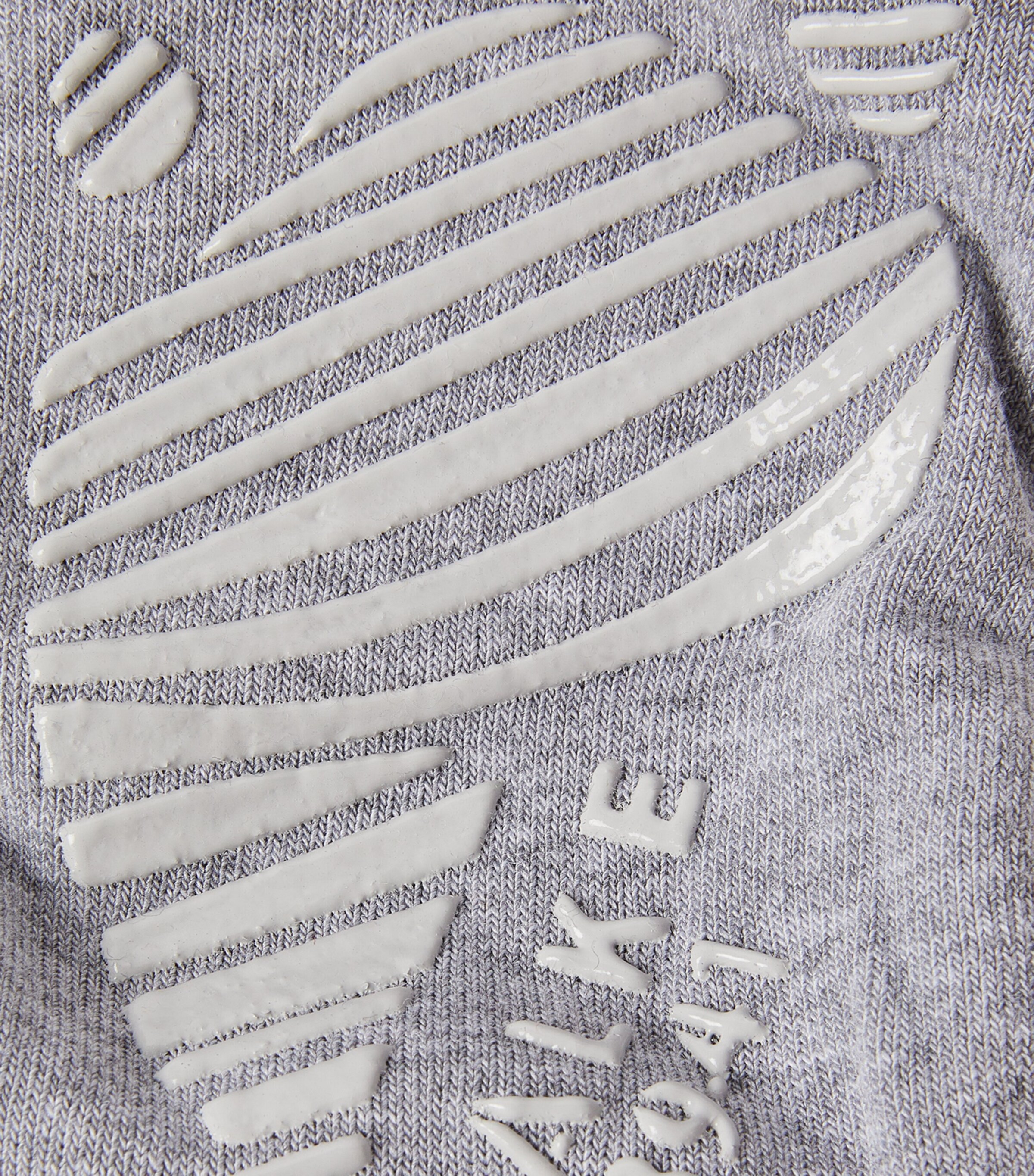 Cool Kick Printed-Sole Ankle Socks LIGHT GREY MEL. Image 2