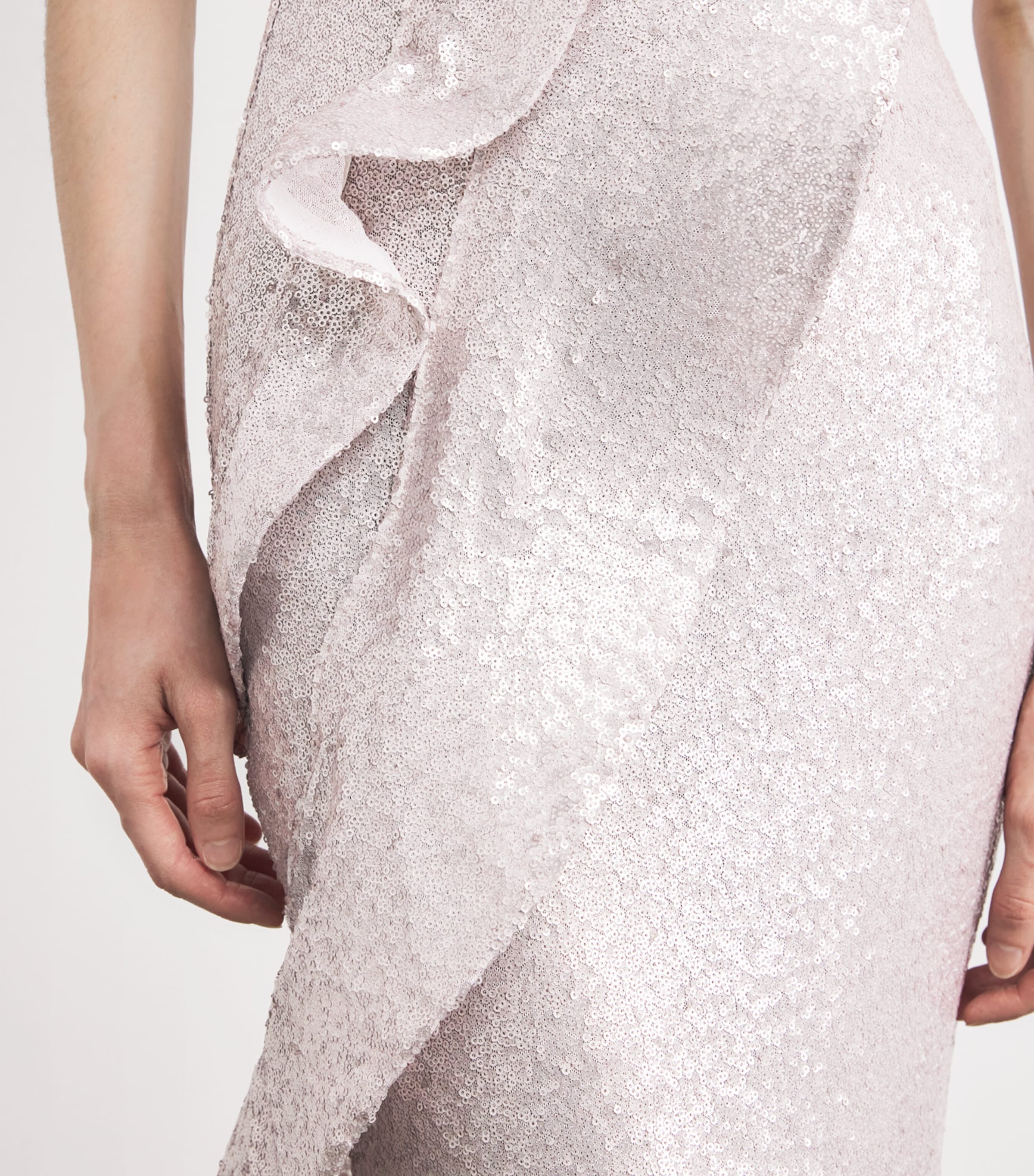 Sequinned Zya Gown SEQUIN Image 6