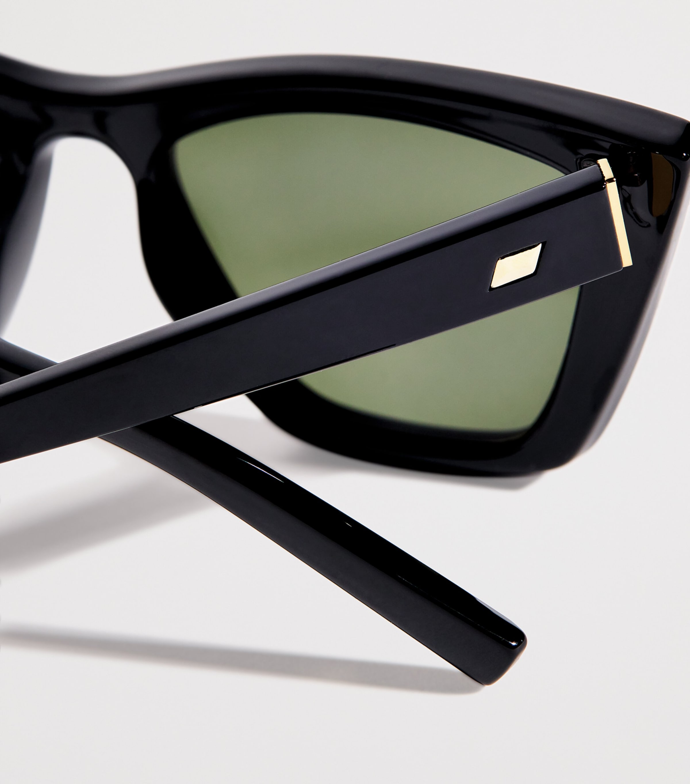 Cat Eye Velodrome Sunglasses BLACK KHAKI Image 5