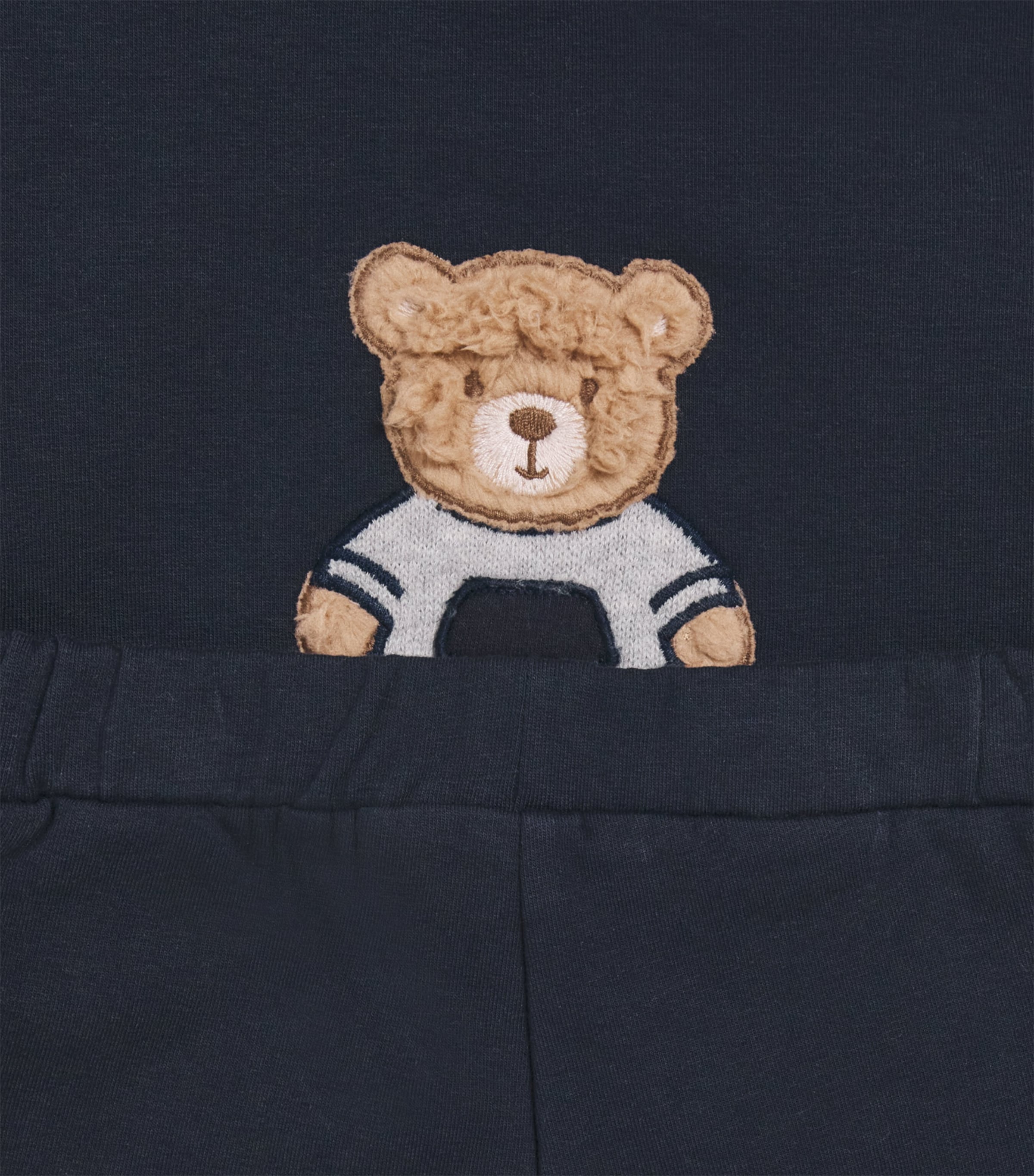Patachou Stretch-Cotton Teddy Sweatshirt and Sweatpants Set (6 Months – 4 Years) Image 2