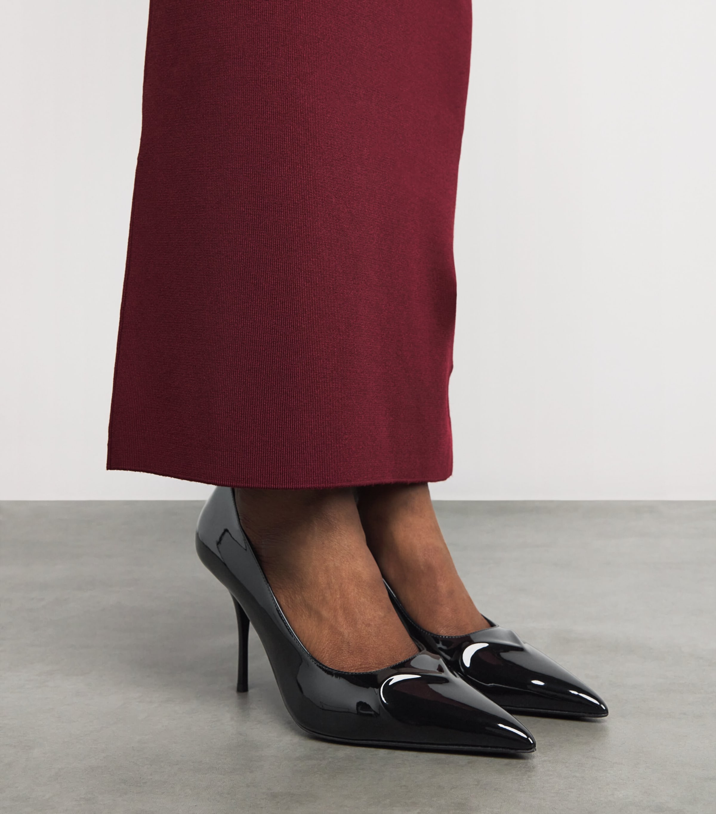 Patent Leather Pumps 90 BLACK Image 2