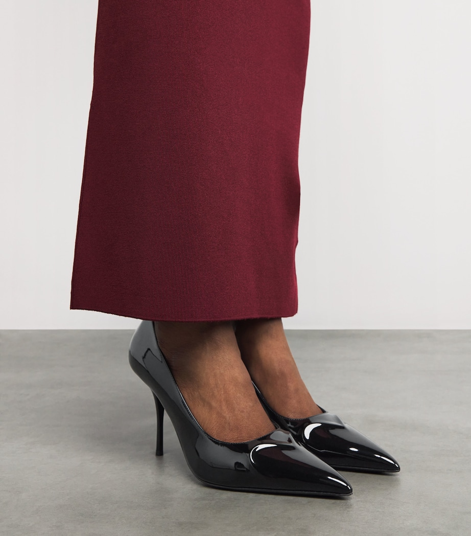 Patent Leather Pumps 90 BLACK Image 2