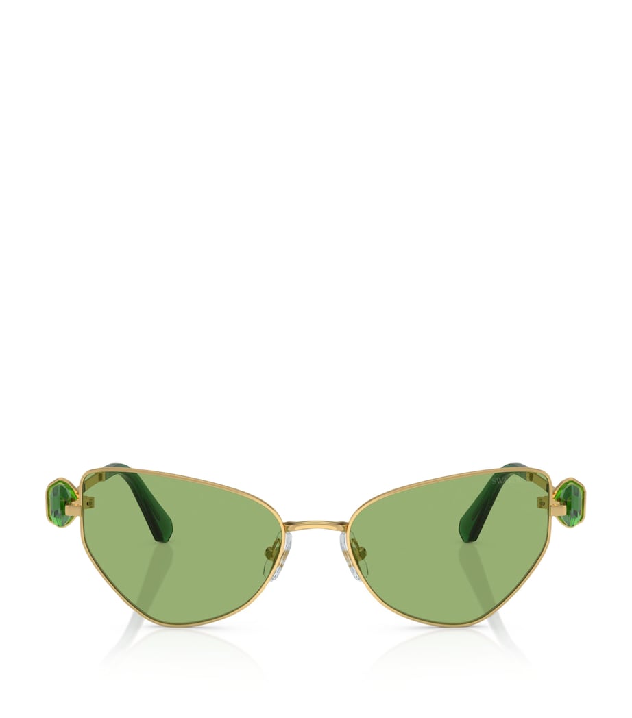 Crystal-Embellished Cat-Eye Sunglasses 4004/2 Image 1