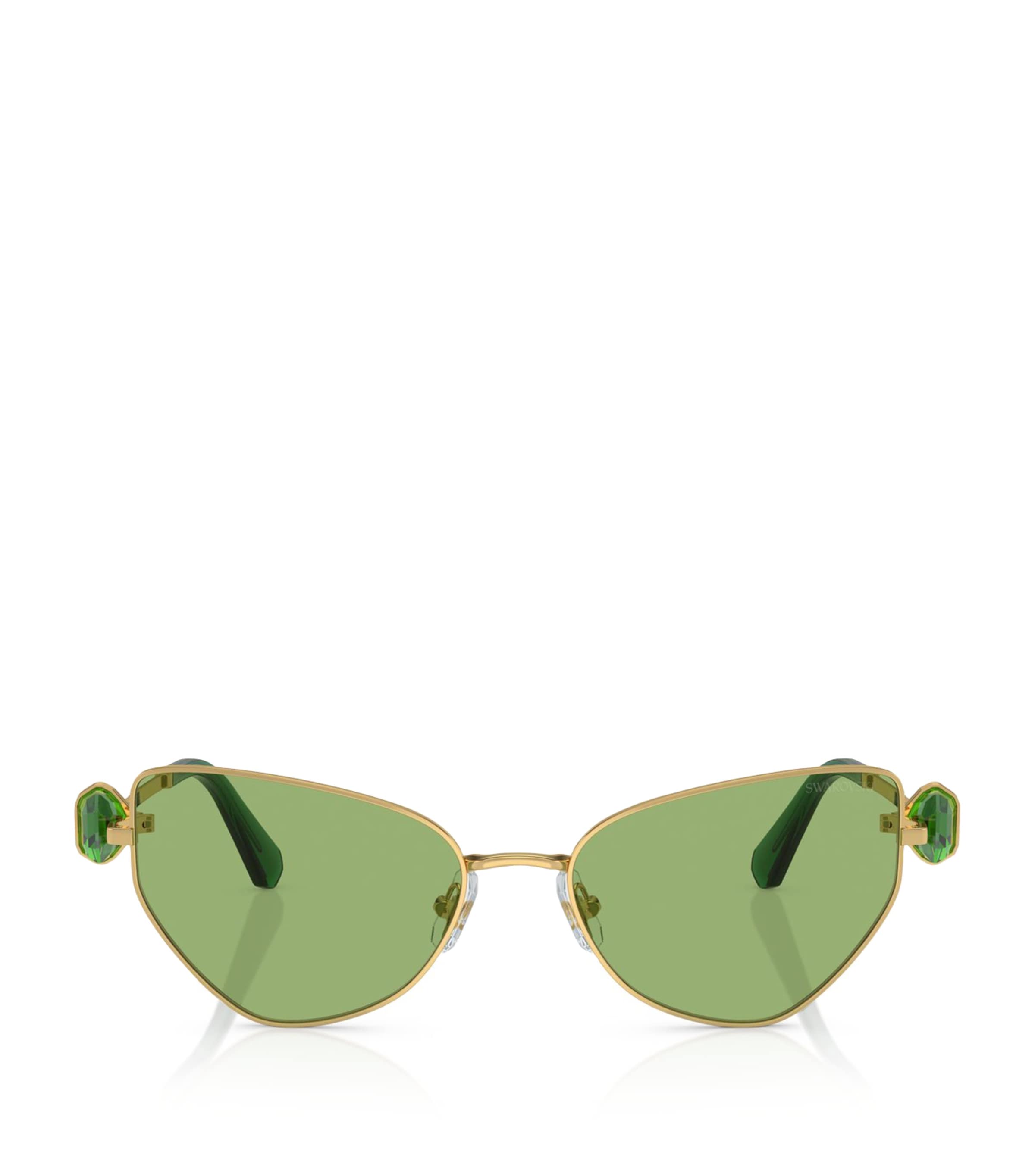 Swarovski Crystal-Embellished Cat-Eye Sunglasses | Holiday Shop | Womens | Sunglasses | Women Accessories