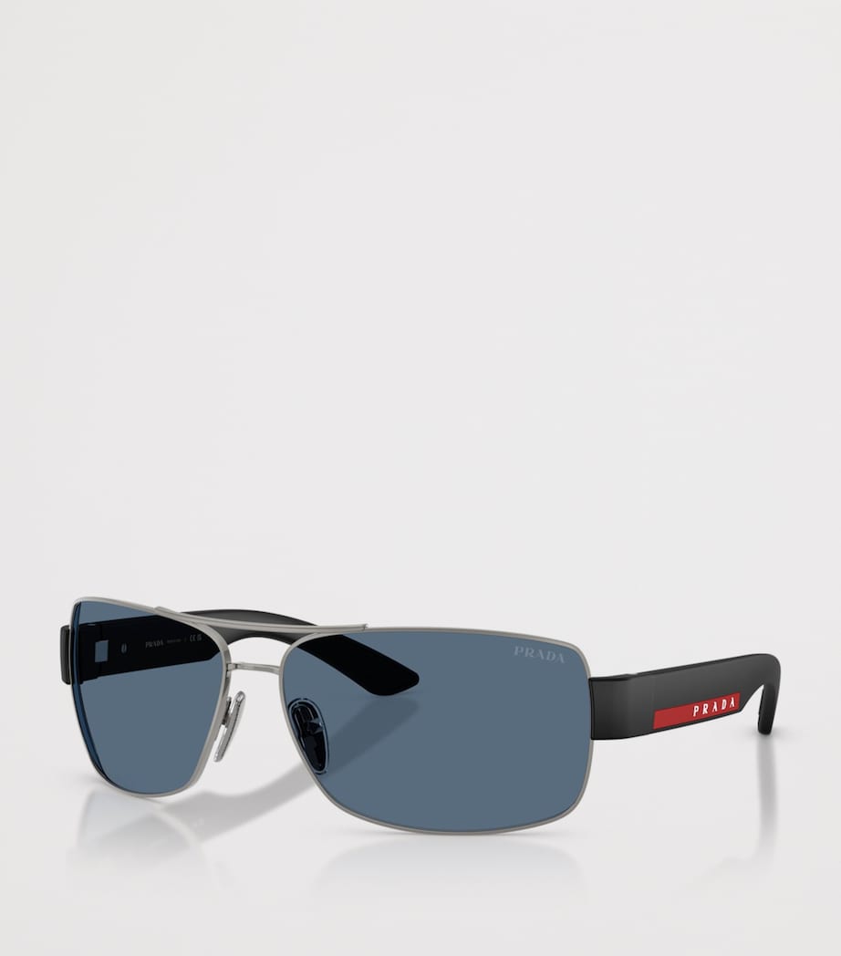 Prada Linea Rossa Metal PR B52S Sunglasses Grey Image 2
