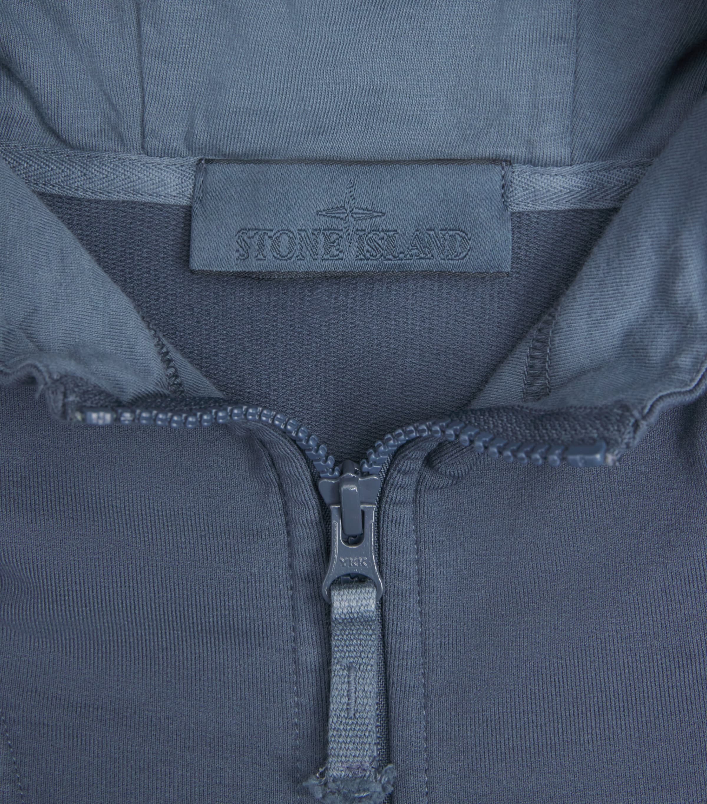 Stone Island Mens Cotton-Blend Ghost Zip-Up Hoodie Image 6