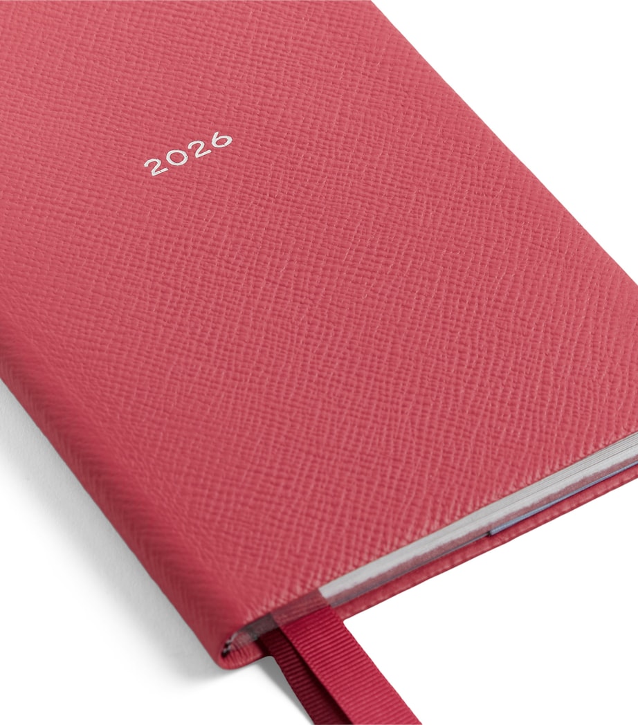 Grained Lambskin Chelsea Diary RASPBERRY Image 5