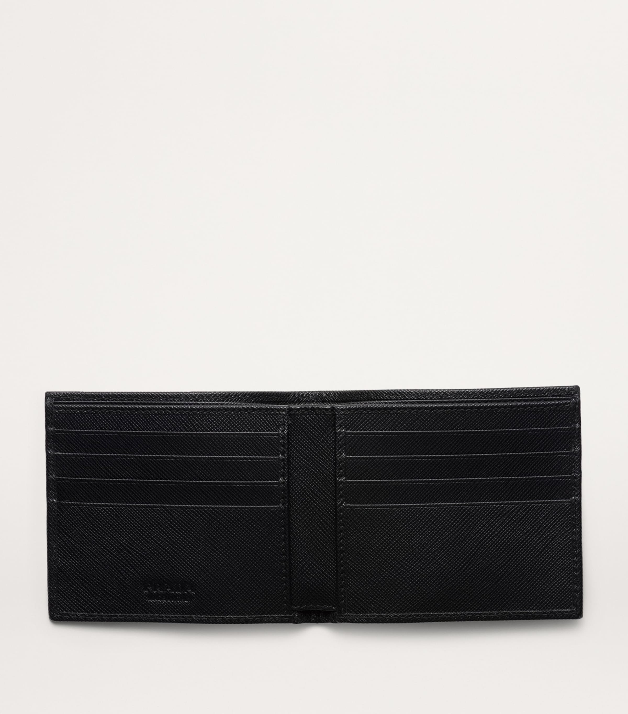 Re-Nylon Saffiano Wallet F0002 Image 4