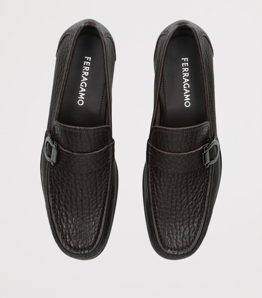 Leather Caspian Loafers DARK BROWN Image 4