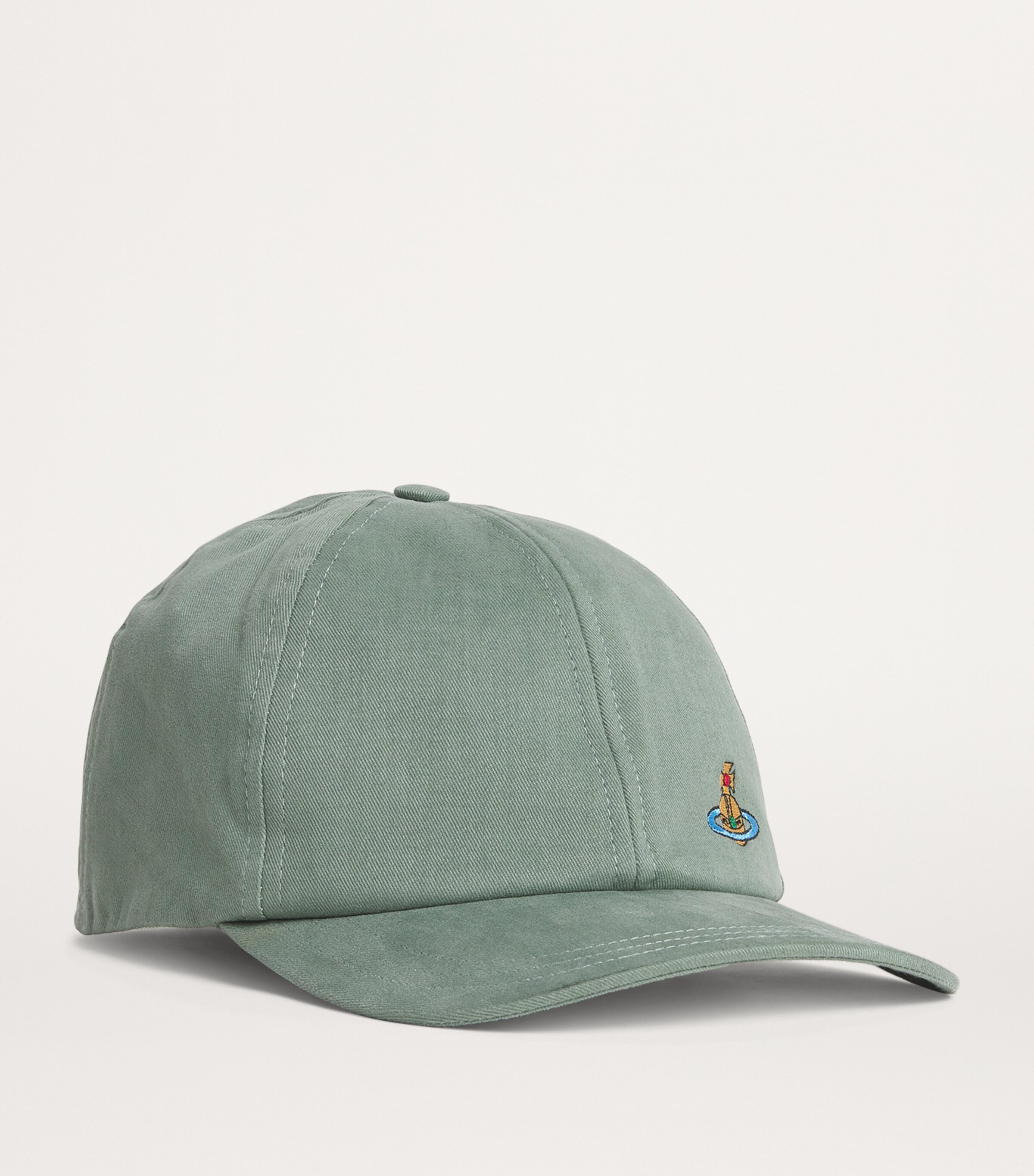 Cotton Orb Baseball Cap GREEN - M401 Image 2