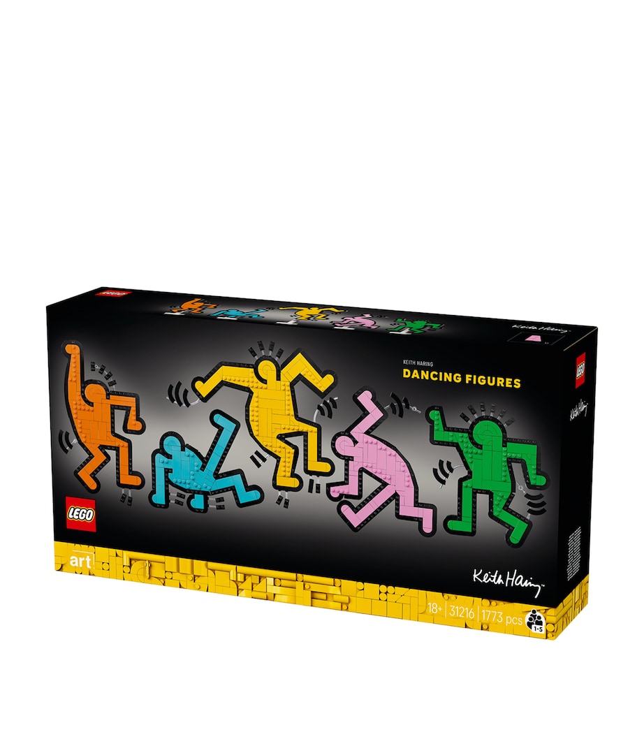 Keith Harring Dancing Figurines 31216 MULTI Image 4