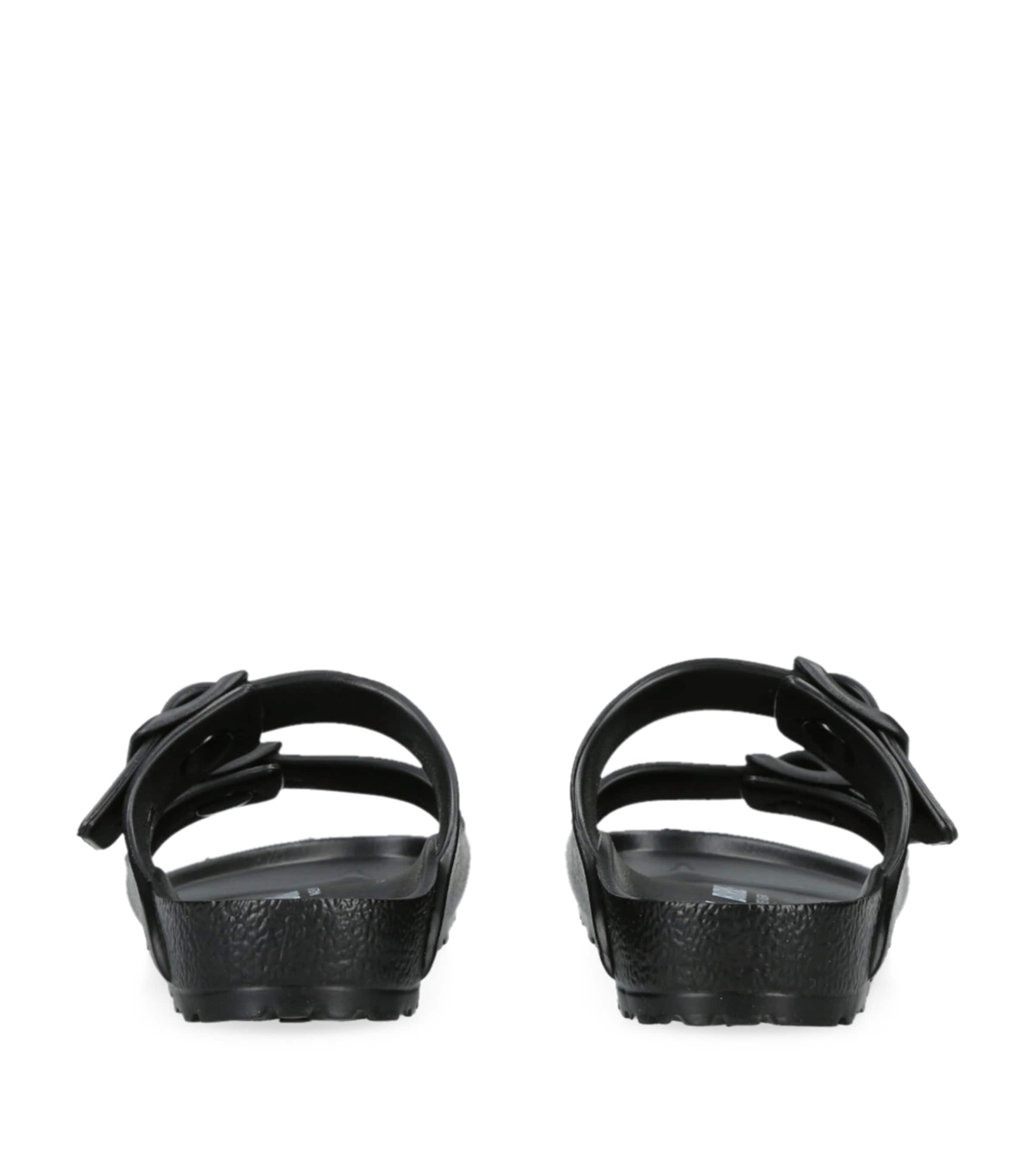 Birkenstock Leather Arizona EVA Sandals Black Image 2