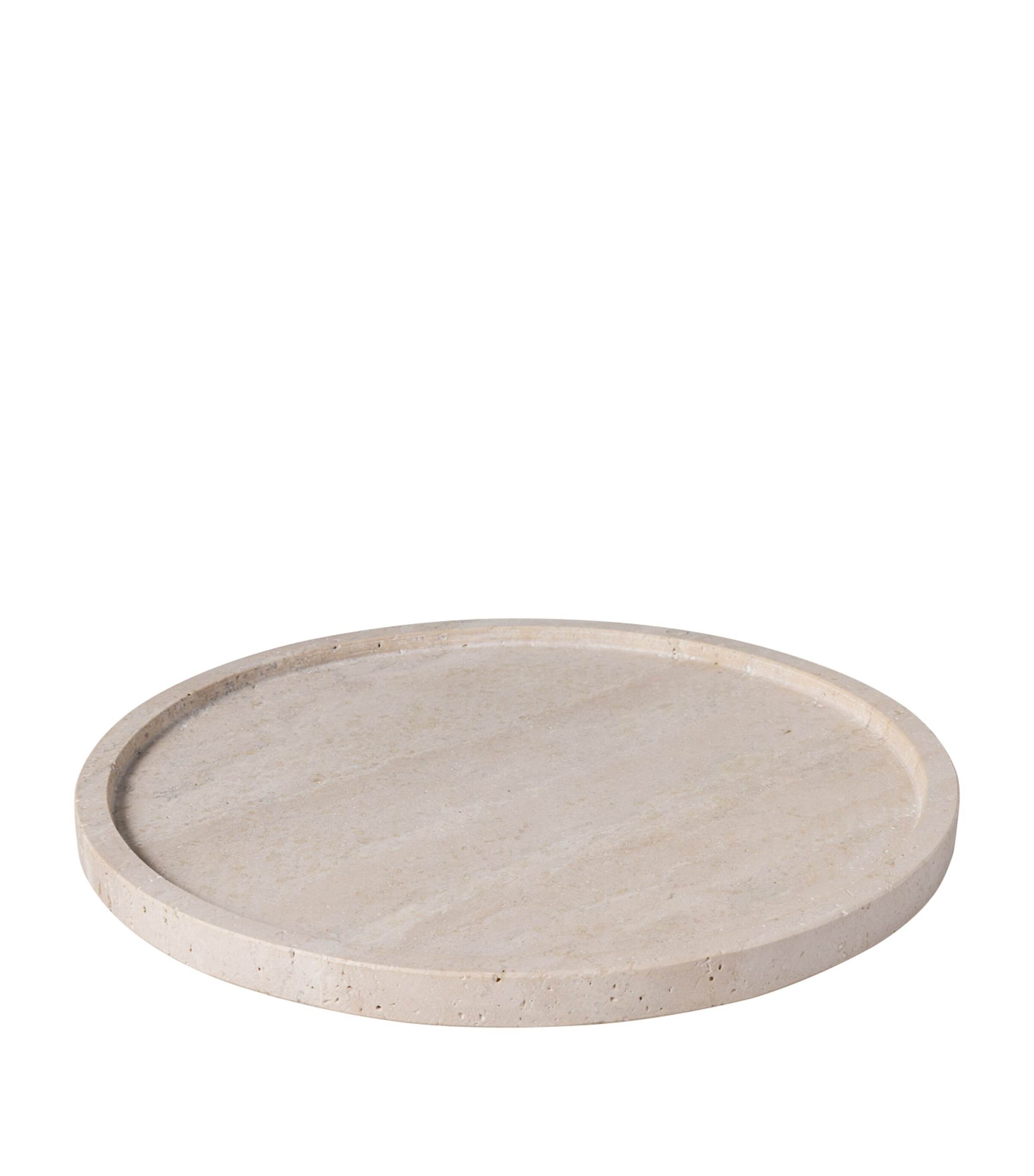 Earthenware Manufacture Travertine Serving Platter (24.5cm) BEIGE Image 7