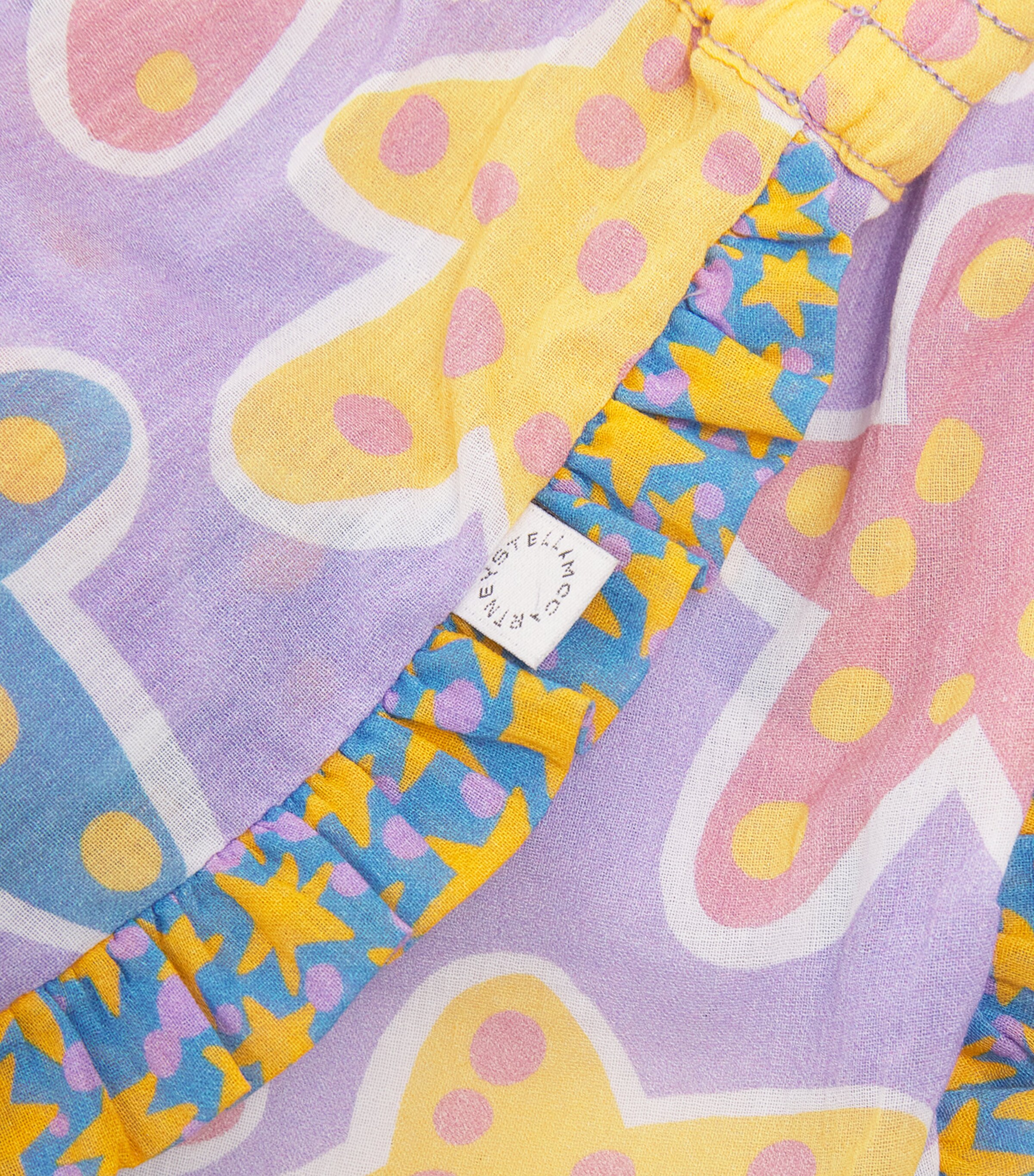 Stella McCartney Kids Starfish Print Sweat Shorts (3-36 Months) Image 4