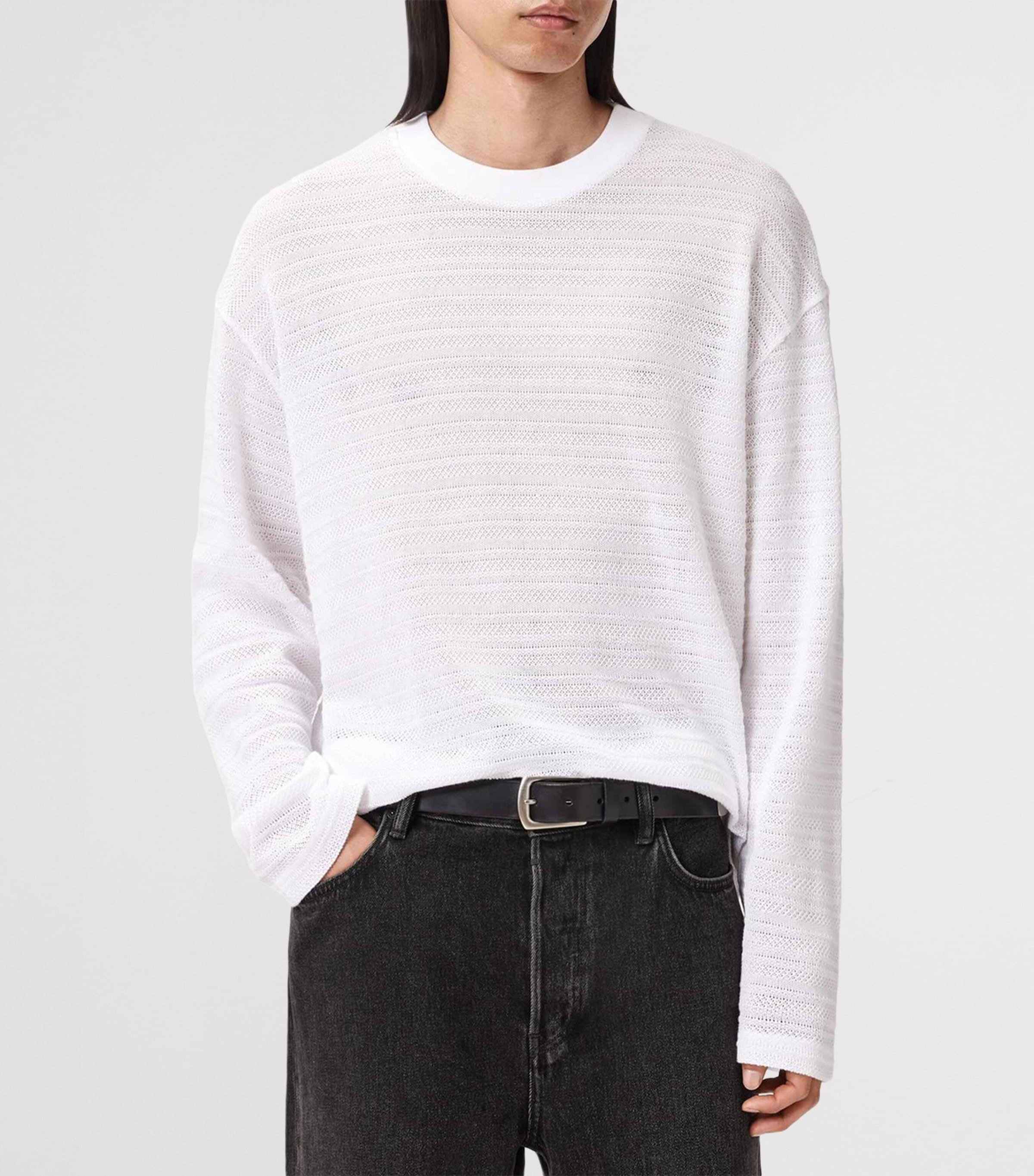 Organic Cotton Cove T-Shirt ASHEN WHITE Image 6