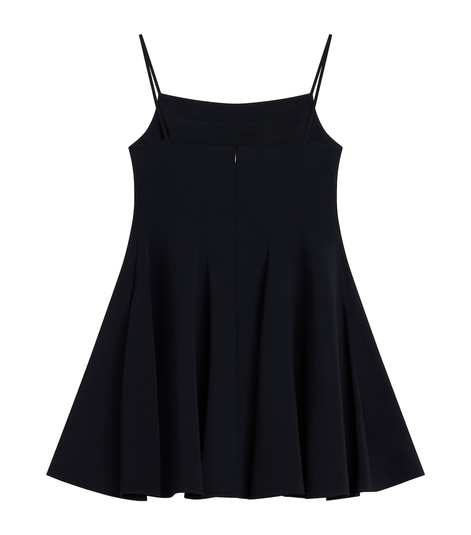 Givenchy Womens Crepe Cady Flared Mini Dress Image 6