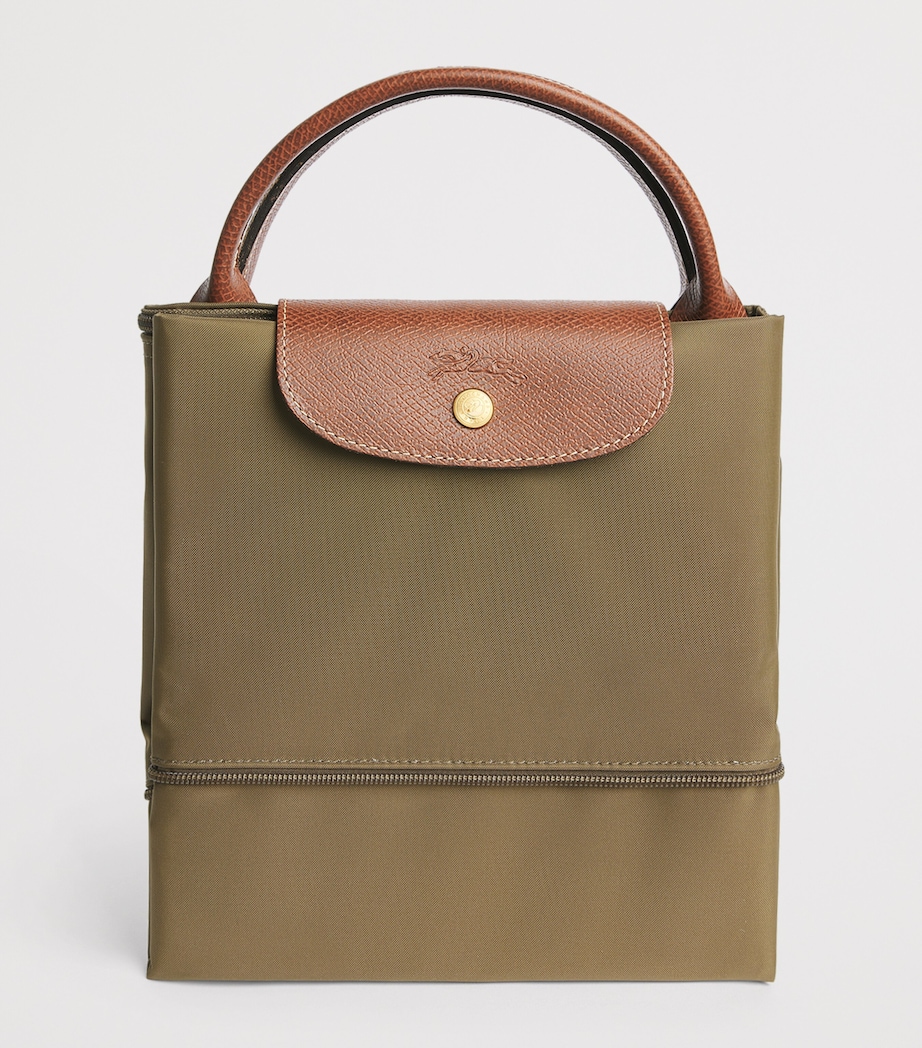 Longchamp Expandable Le Pliage Original Travel Bag Olive Image 5