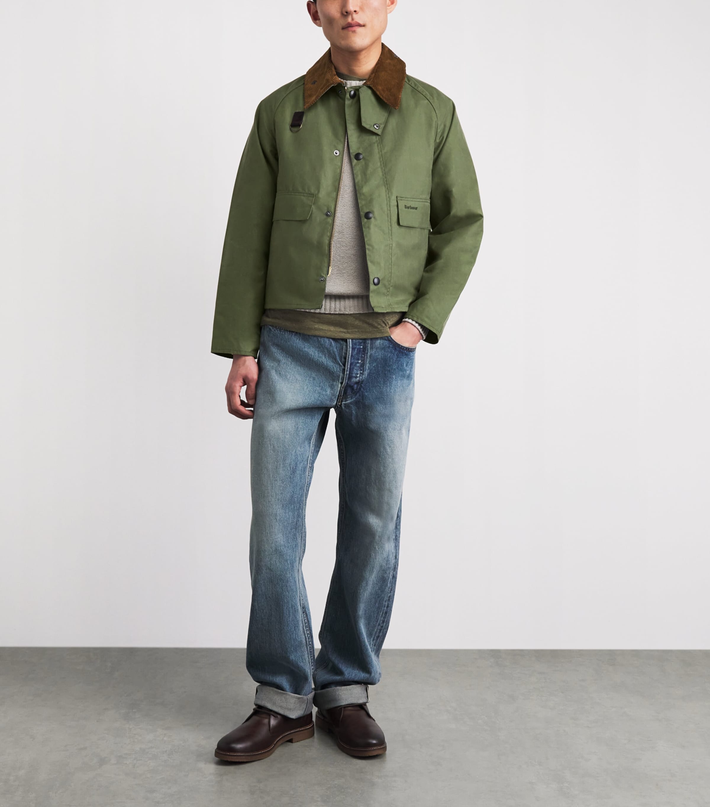 Waxed Spey Jacket LIGHT MOSSGN32 Image 2