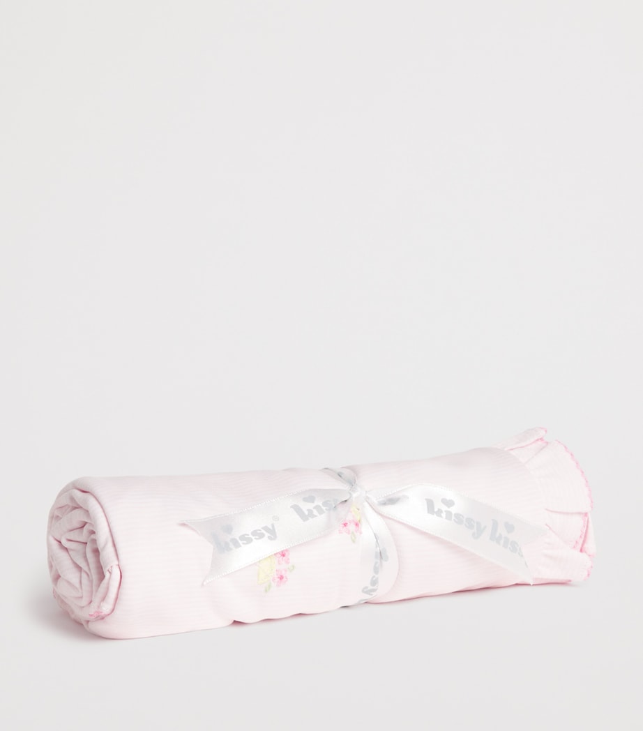 Pima Cotton Lemon Blossom Blanket (73cm x 66cm) K650PINK Image 2