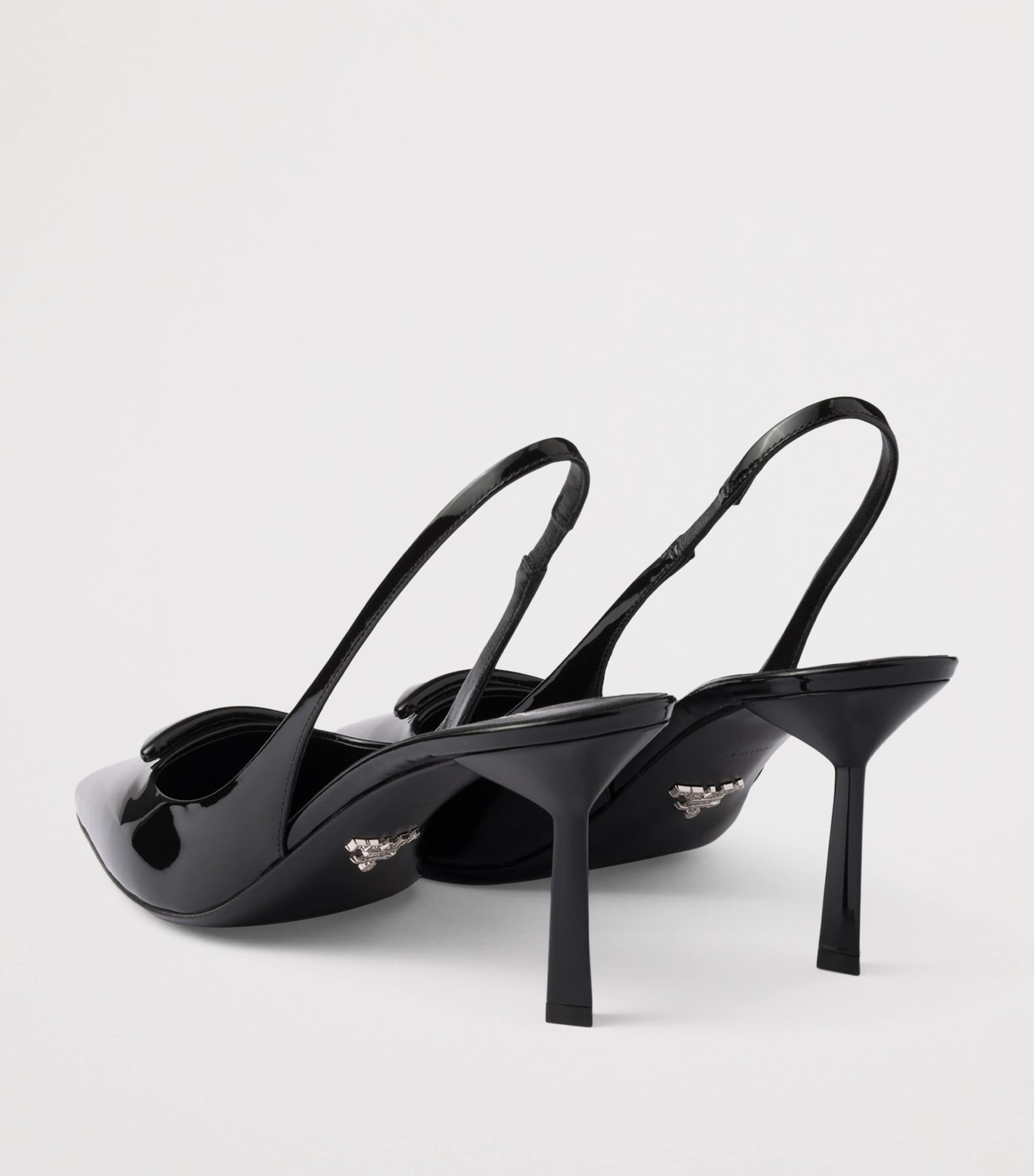 Patent Leather Slingback Pumps 75 F0002 Image 4