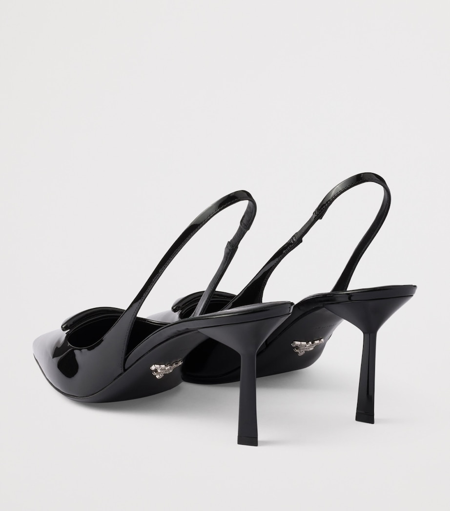 Patent Leather Slingback Pumps 75 F0002 Image 4