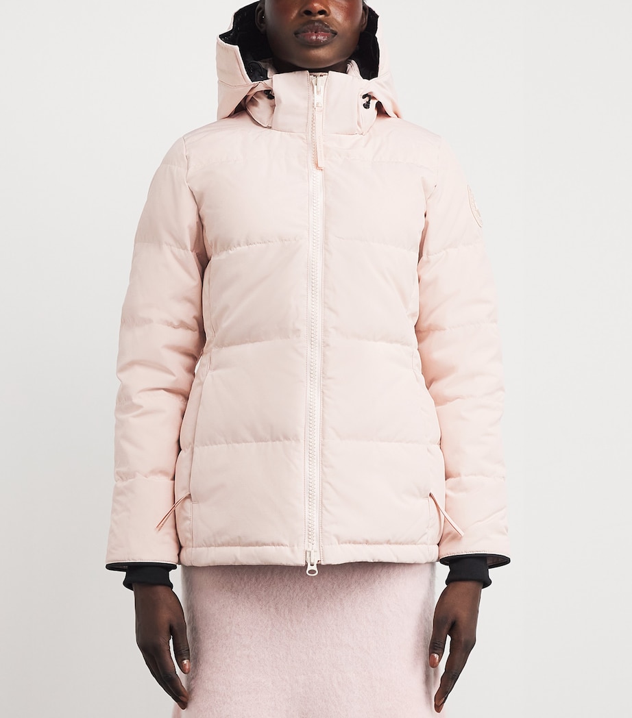 Down-Filled Chelsea Parka Coat VINTAGE ROSE Image 3