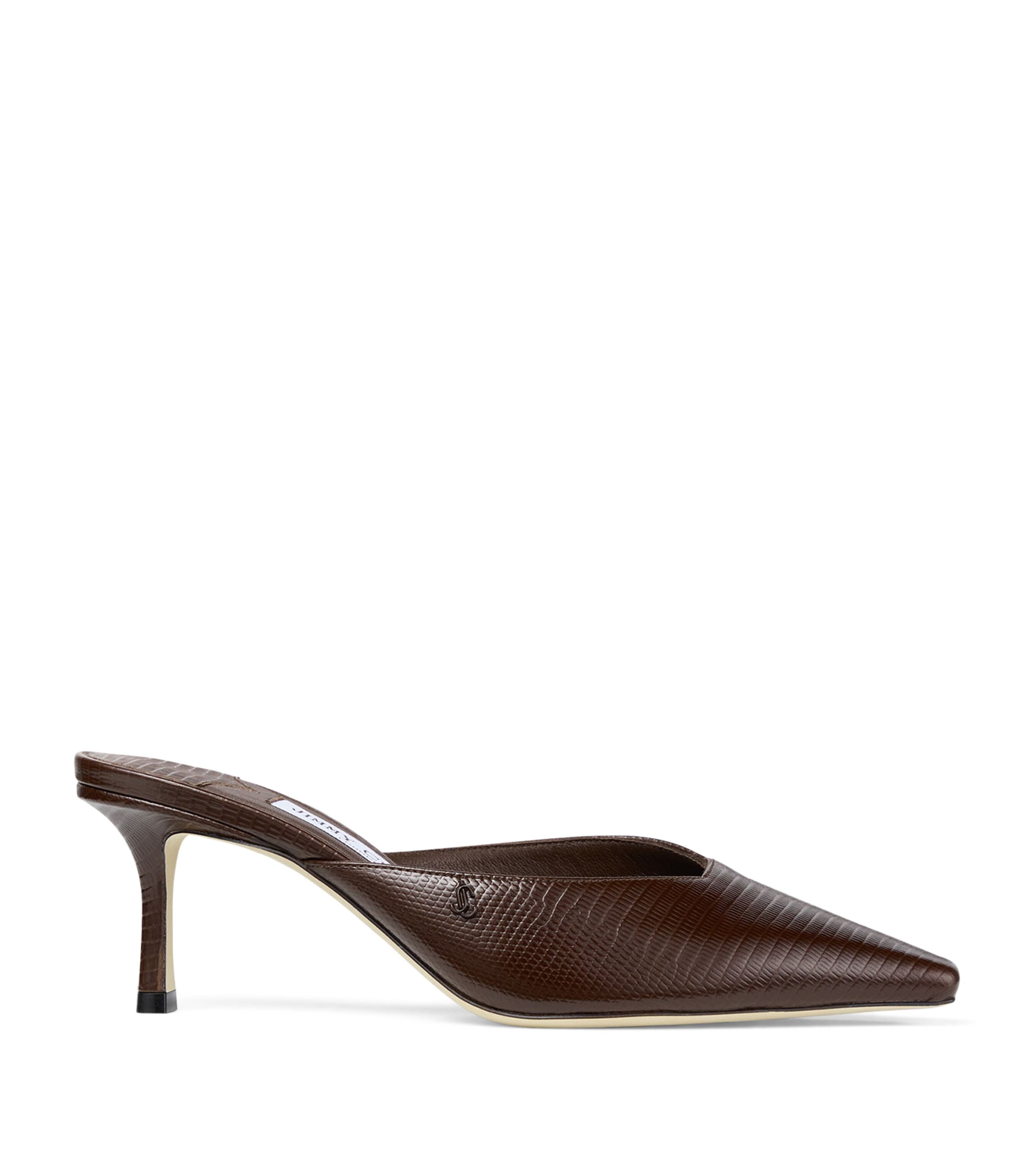 ◆正規品・新品◆Jimmy Choo Sand Leather Vivi 65 Mules Vivi 65 leather mules in white - Jimmy Choo | Mytheresa