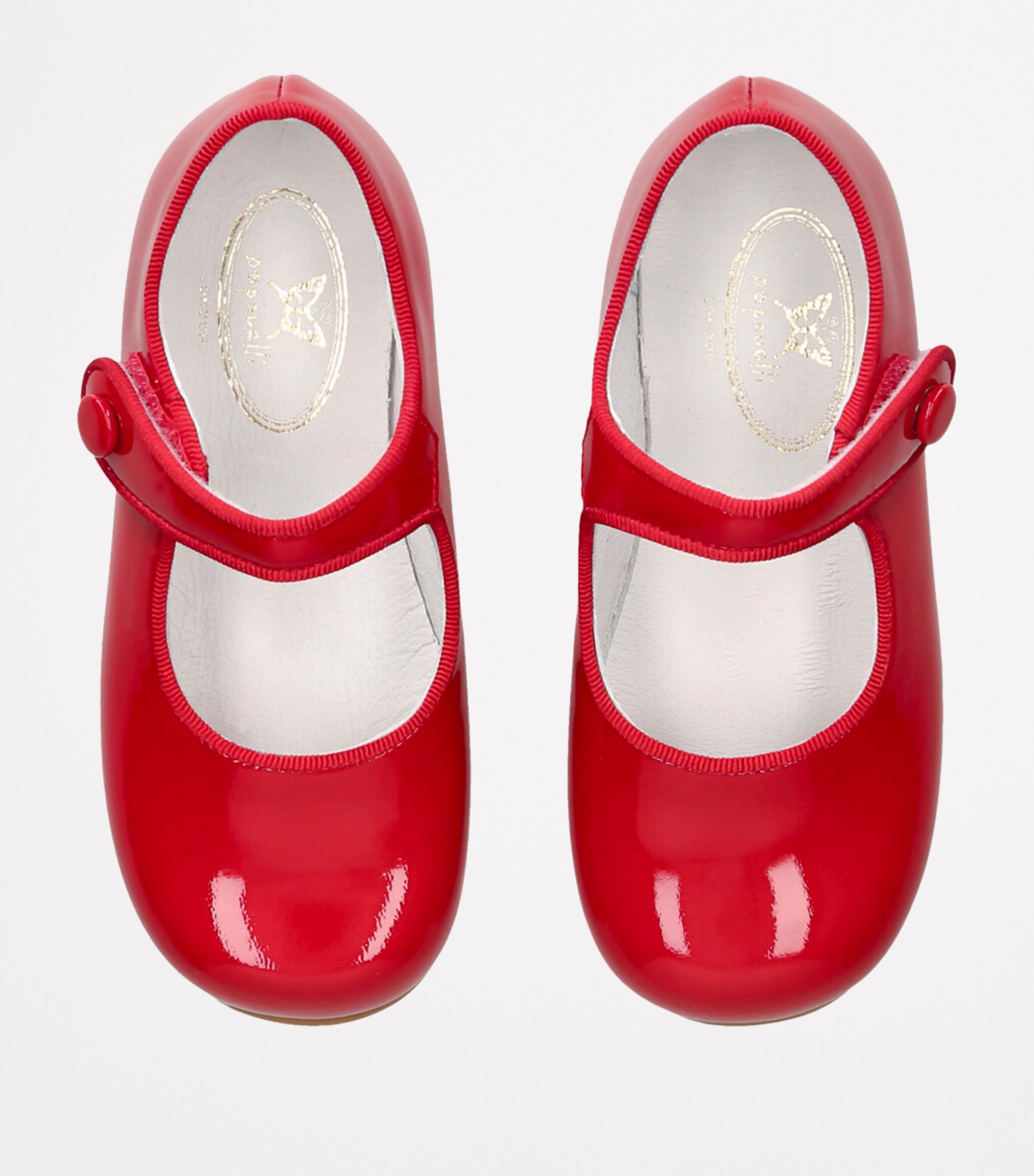 Patent Leather Catalina Mary Janes RED Image 4