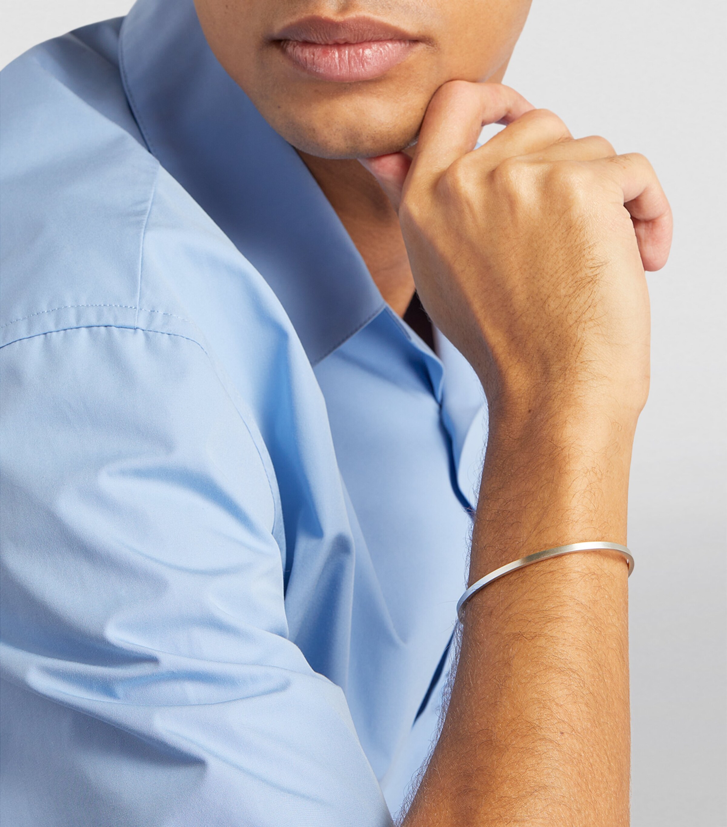 Sterling Silver Bangle SILVER Image 5