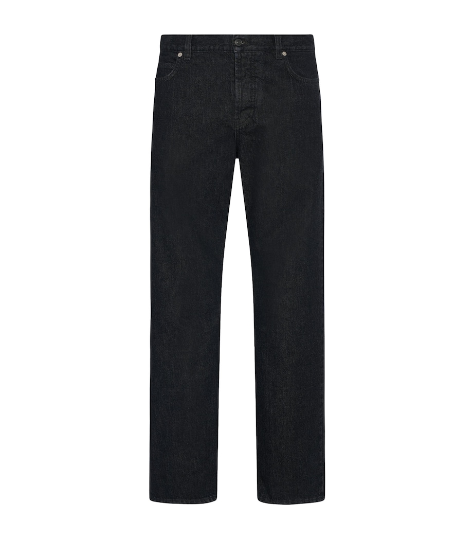 Rossen Wide-Leg Jeans BLACK Image 1
