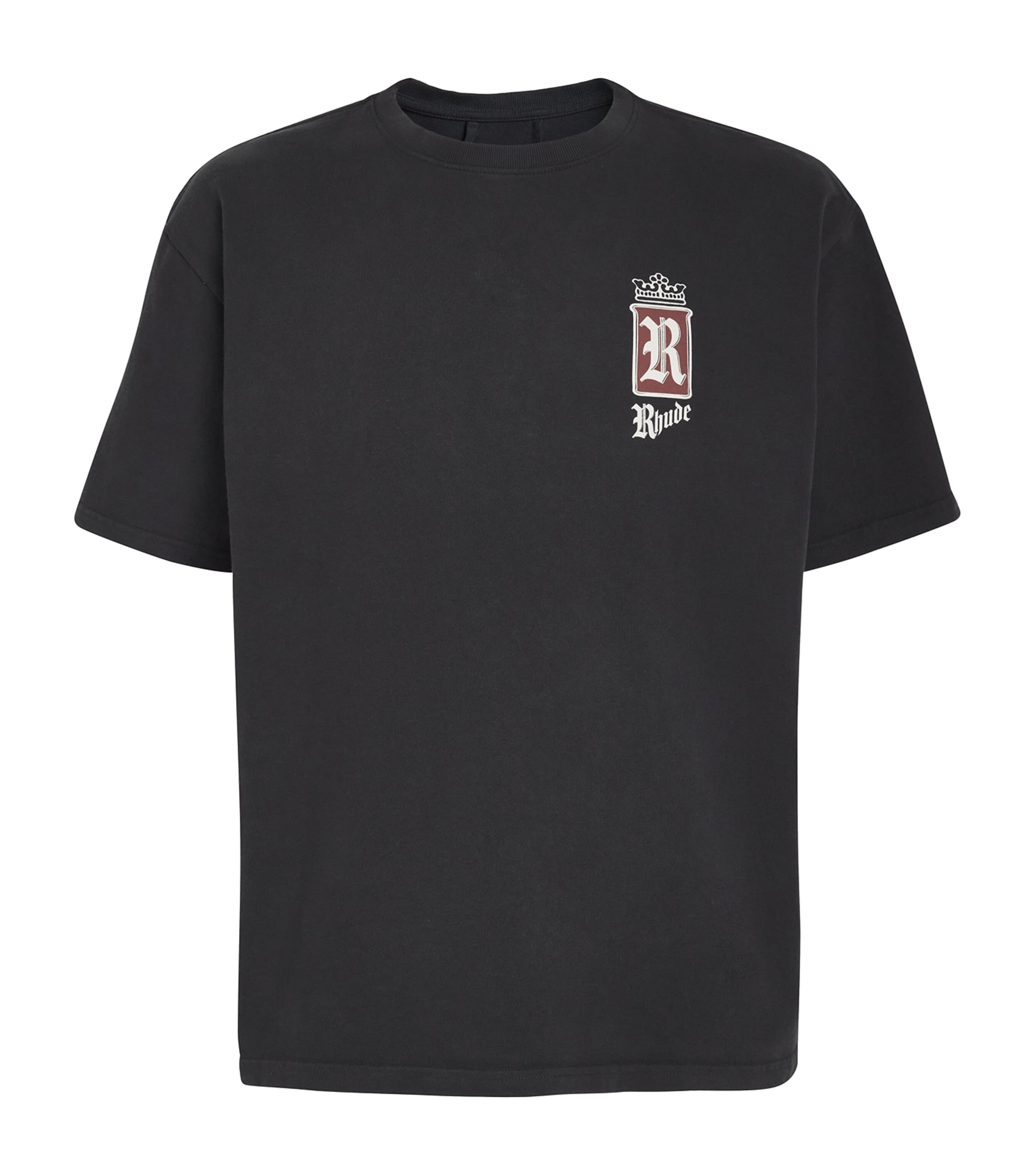 Rhude Mens Cotton Fumar 91 T-Shirt Image 1