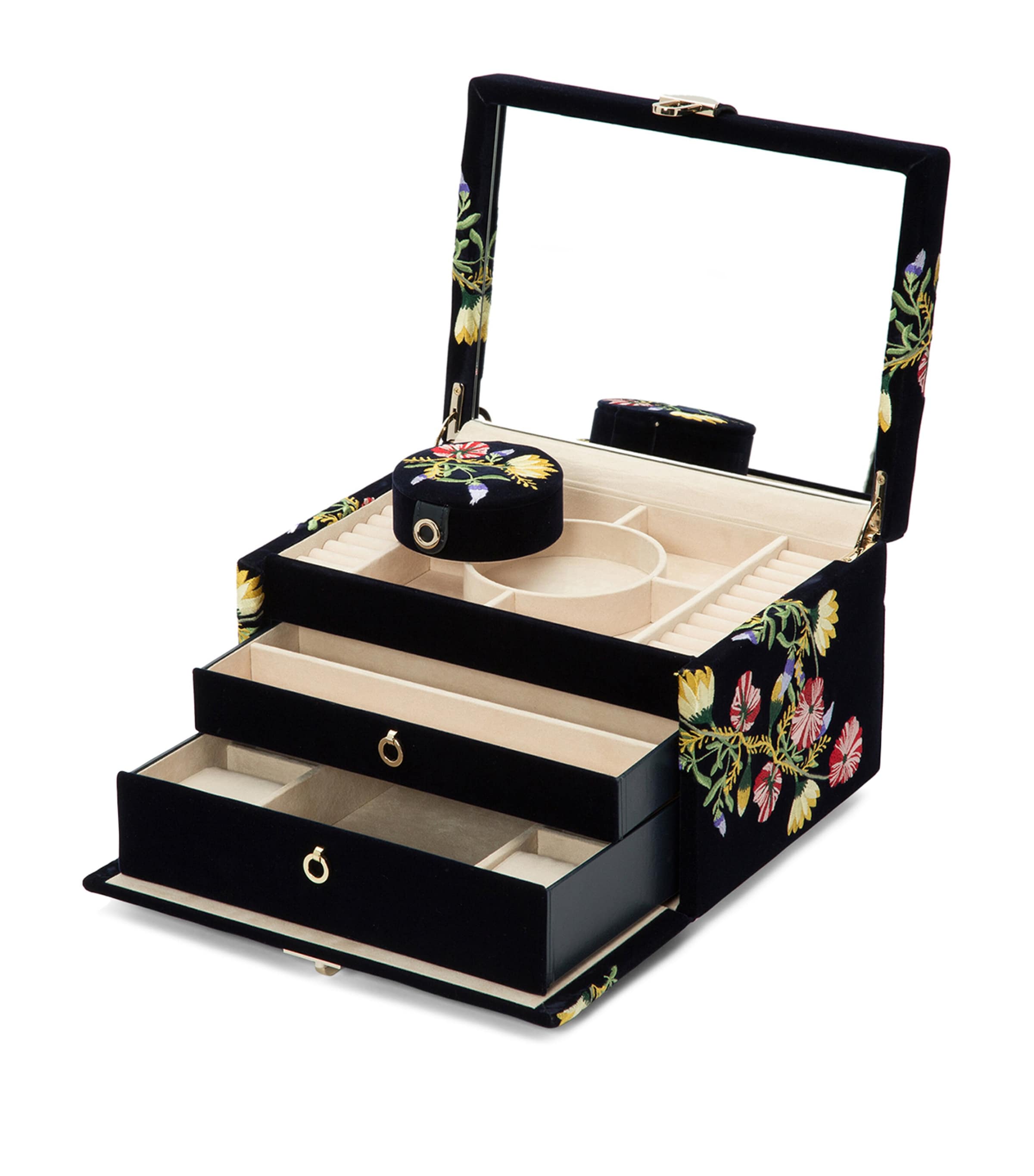 Medium Zoe Jewellery Box INDIGO Image 3