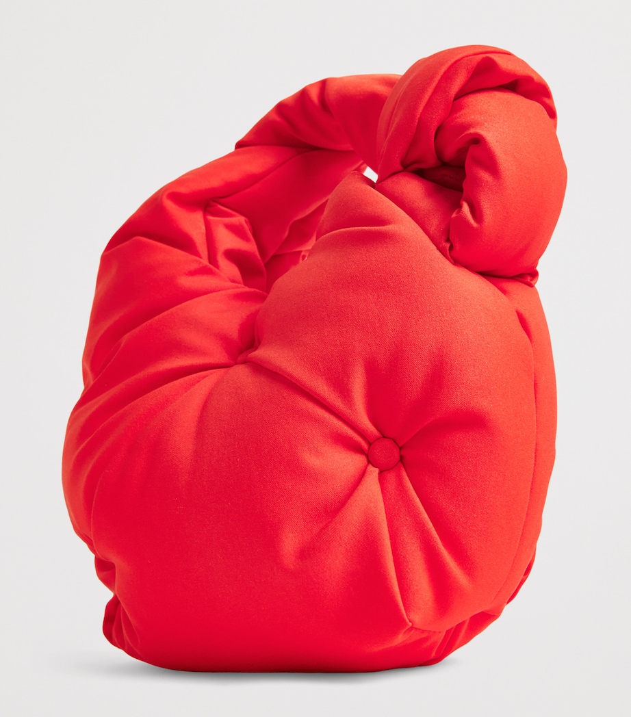 Pumped Top-Handle Bag RED Image 6