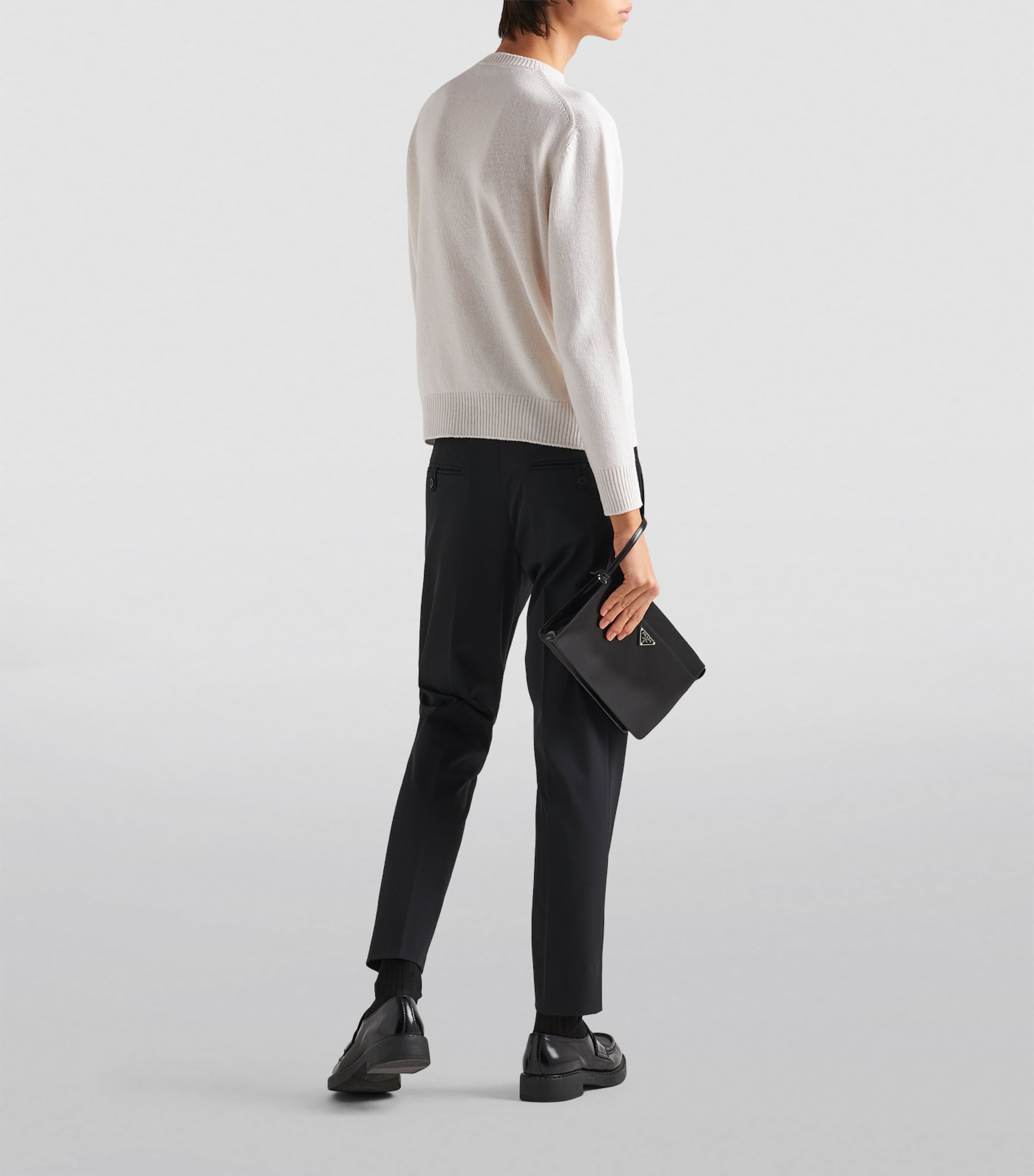 Stretch Slim Trousers F0002 Image 3