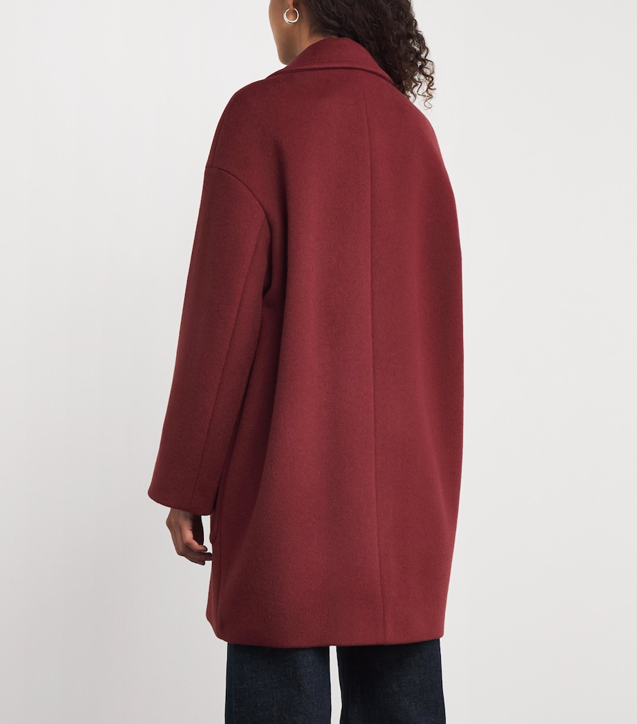 Wool Coat BORDEAUX Image 4