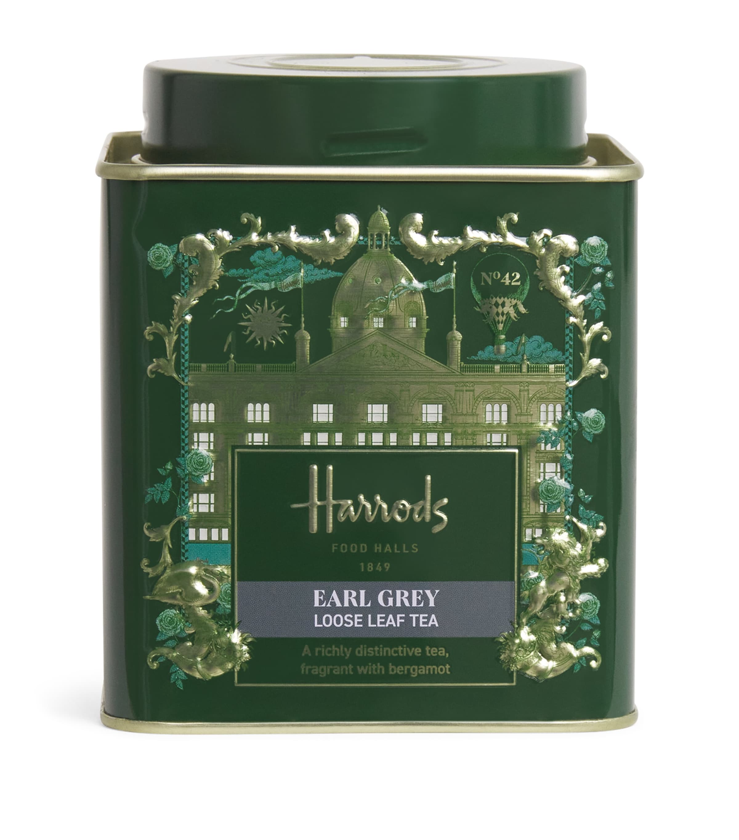 Harrods 紅茶　No14,16,42 Harrods No. 42 Earl Grey Loose Leaf Tea (125g) | Harrods US