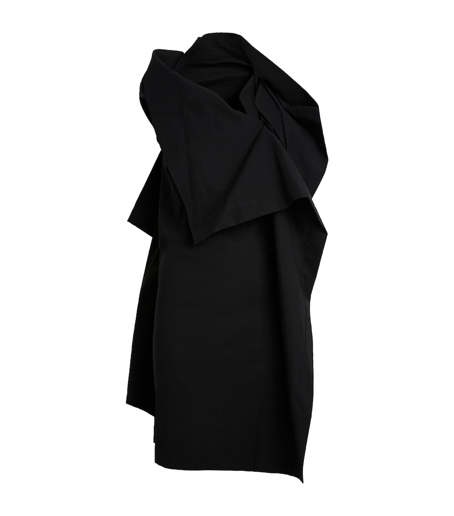 Collapsing Sculpture Tunic Top BLACK Image 1