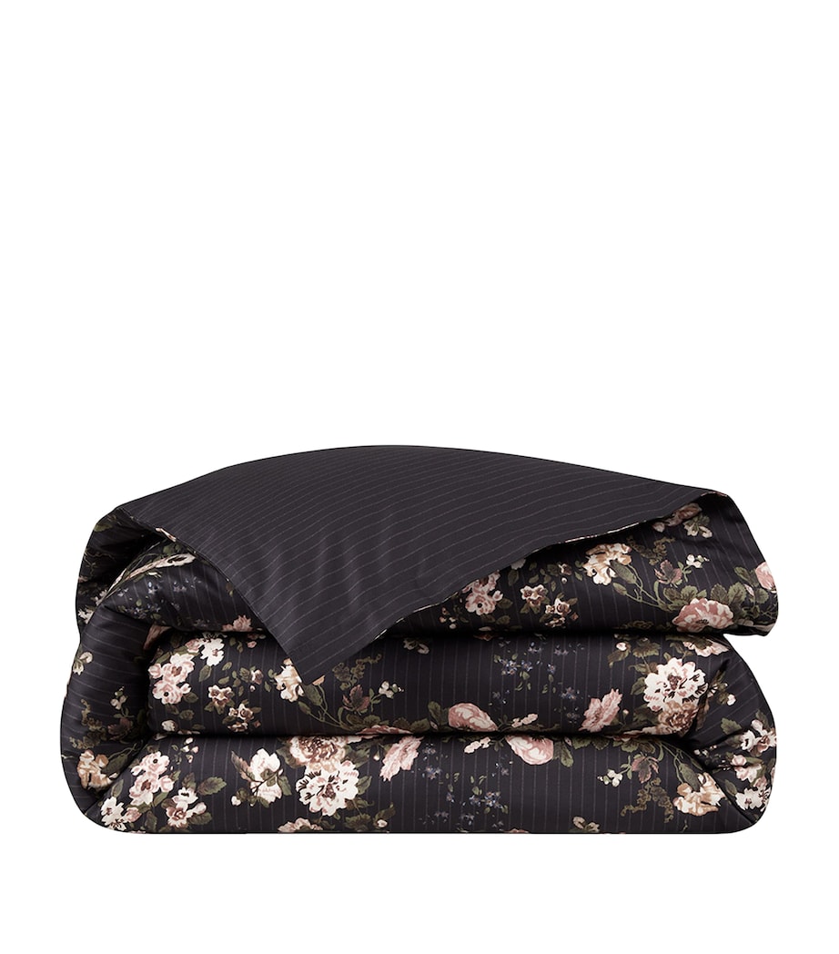 Cotton Thompson Super King Duvet Cover (260cm x 220cm) CHARCOAL Image 1