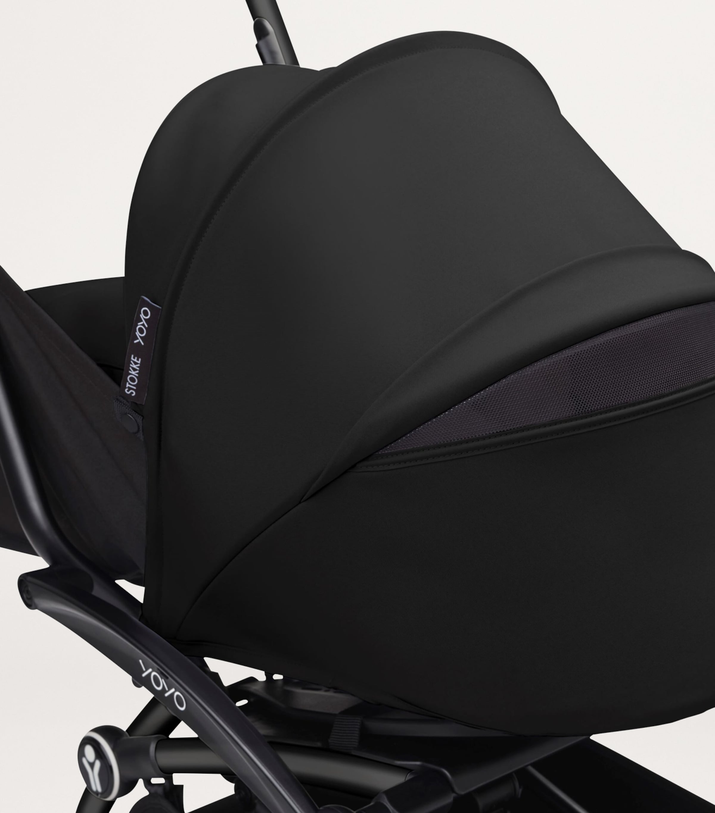 YOYO 0+ Newborn Stroller Seat Pack (0-6 Months) BLACK Image 6