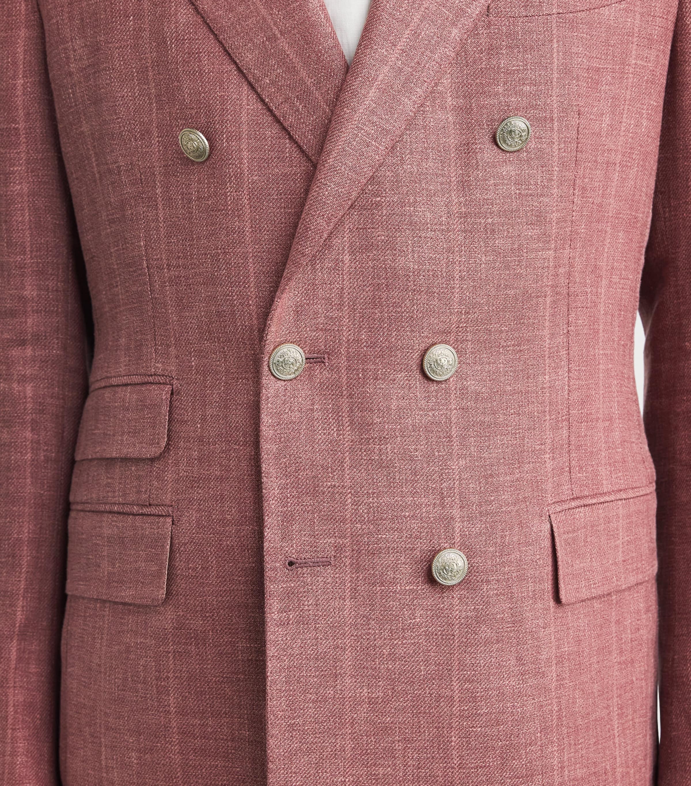 Double-Breasted Two-Piece Suit GRAPE Image 8