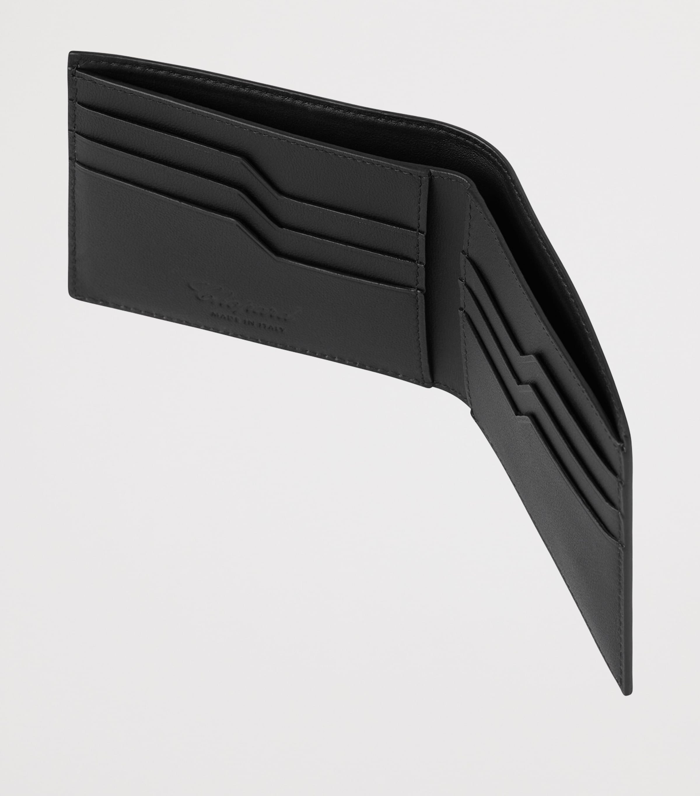 Mini Leather Heritage Bifold Wallet BLACK Image 2