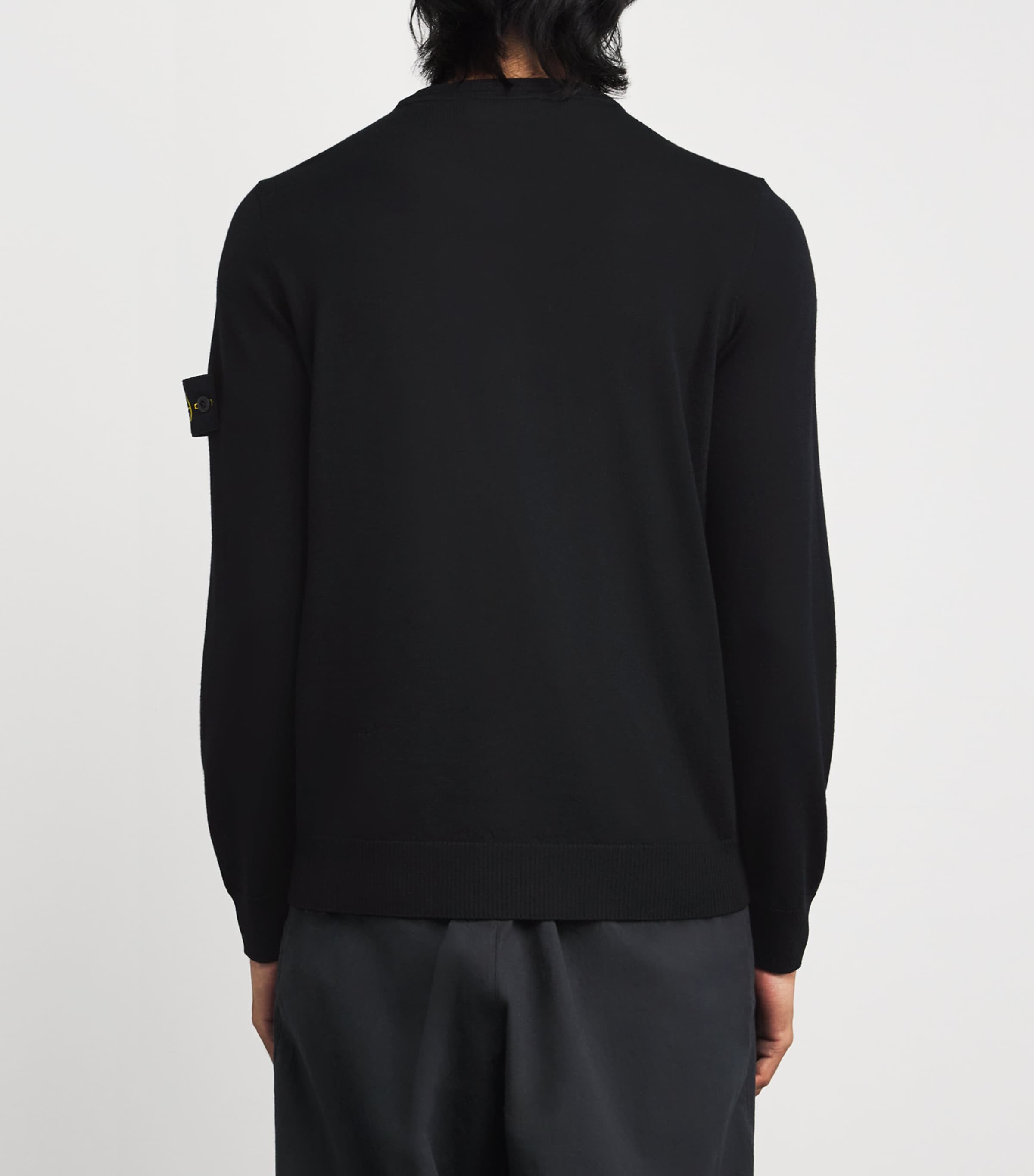 Virgin Wool-Blend Sweater V0029 Image 4