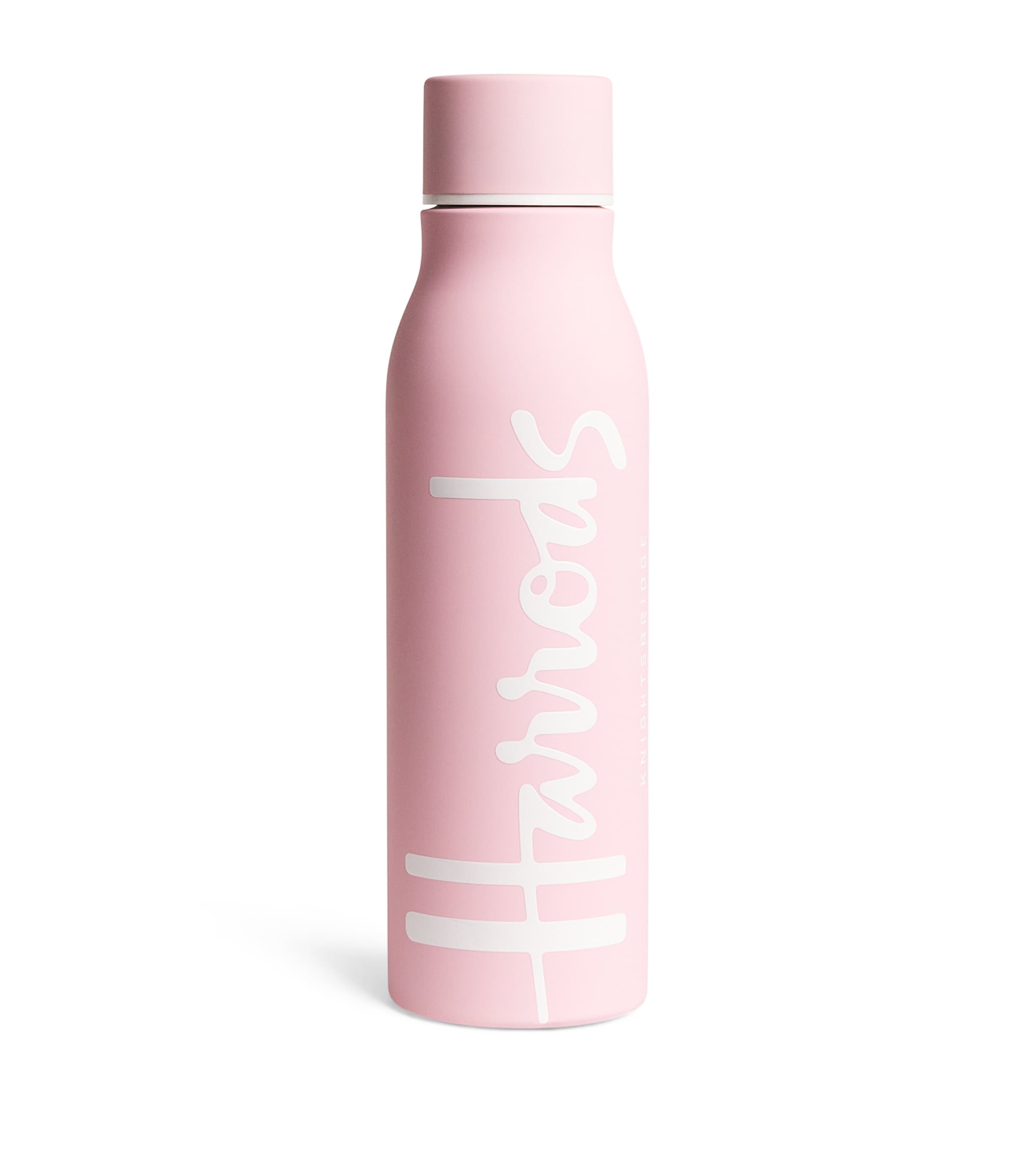 Harrods Logo Water Bottle In Pink