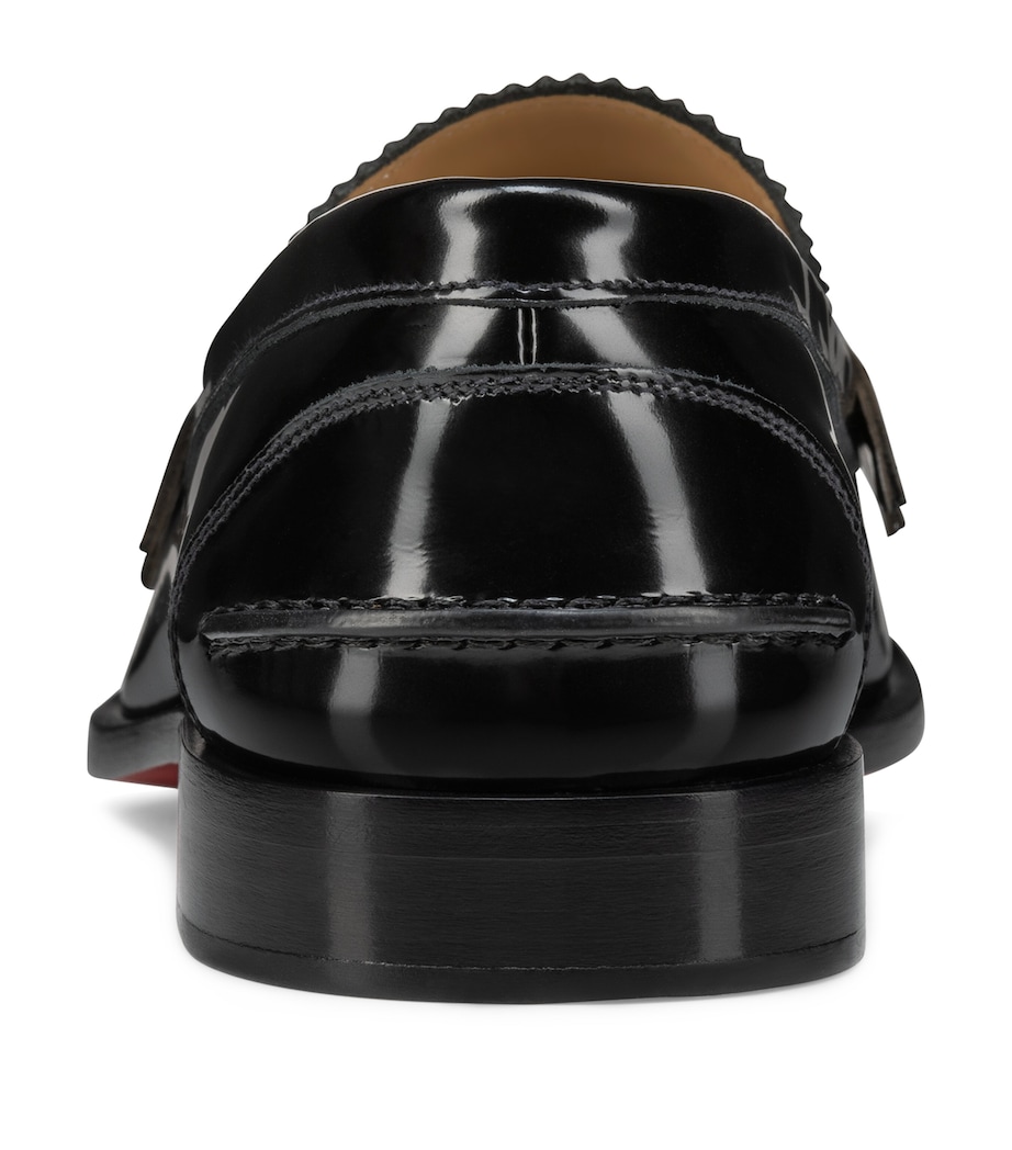 Penny Leather Loafers BK01 Image 5