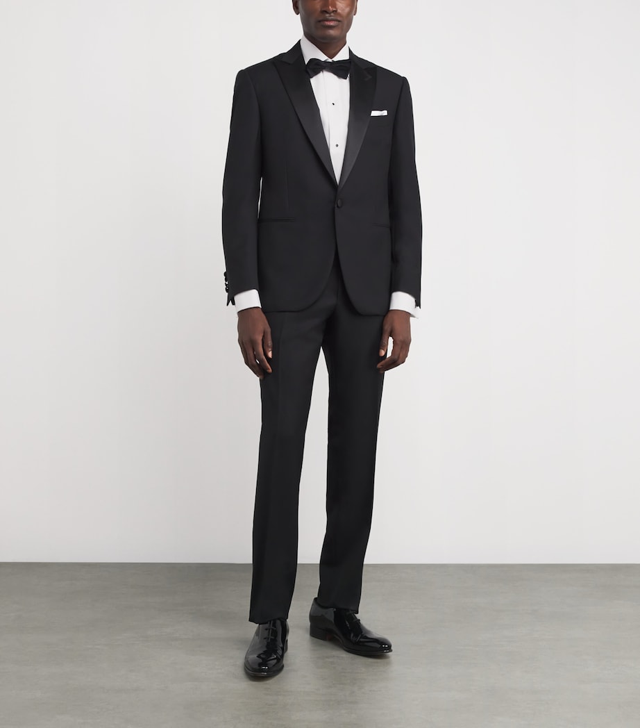 Cotton Pique-Front Shirt 00 WHITE Image 2