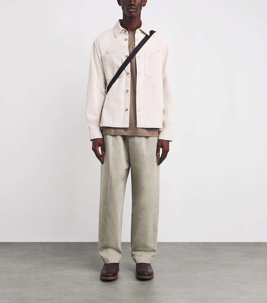 Cotton Relaxed Jakob T-Shirt WALNUT Image 2