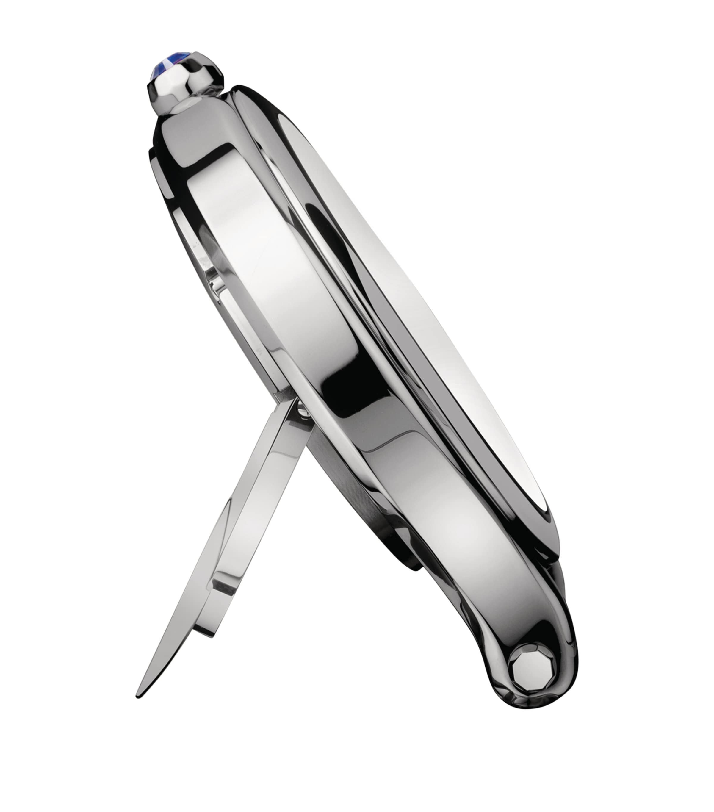 Stainless Steel Happy Sport Table Clock SILVER Image 2